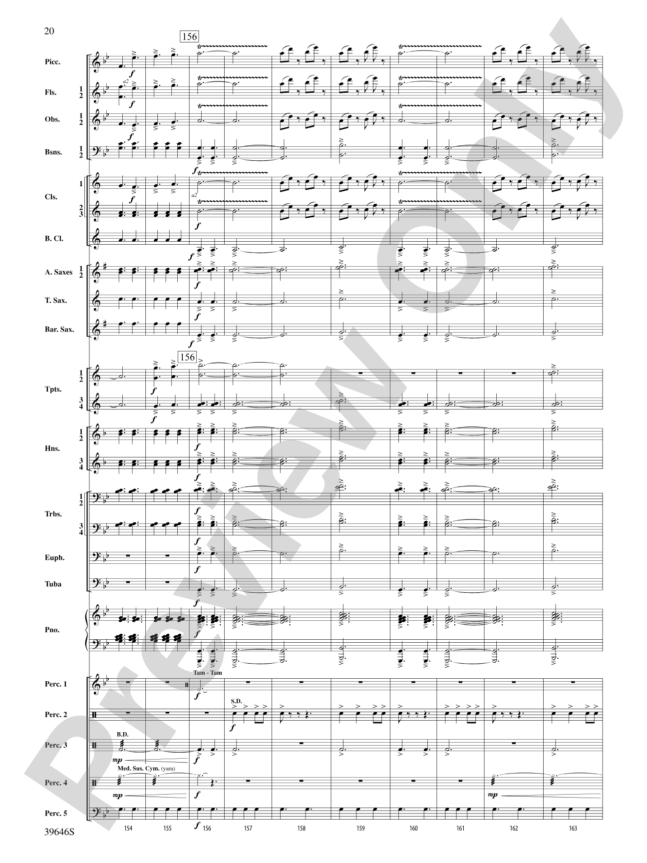 Scarborough Fair: Concert Band Conductor Score & Parts