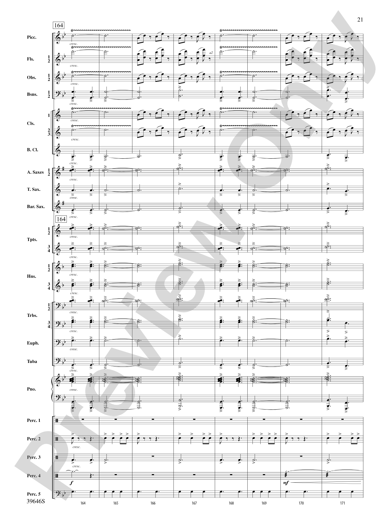 Scarborough Fair: Concert Band Conductor Score & Parts