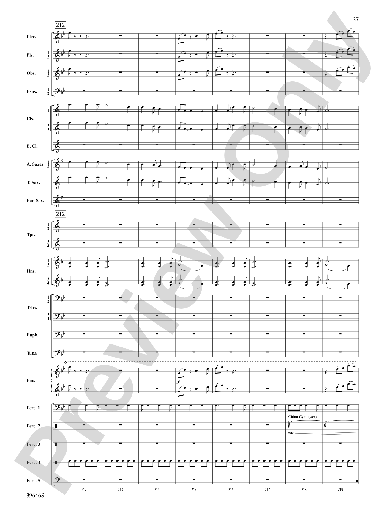 Scarborough Fair: Concert Band Conductor Score & Parts