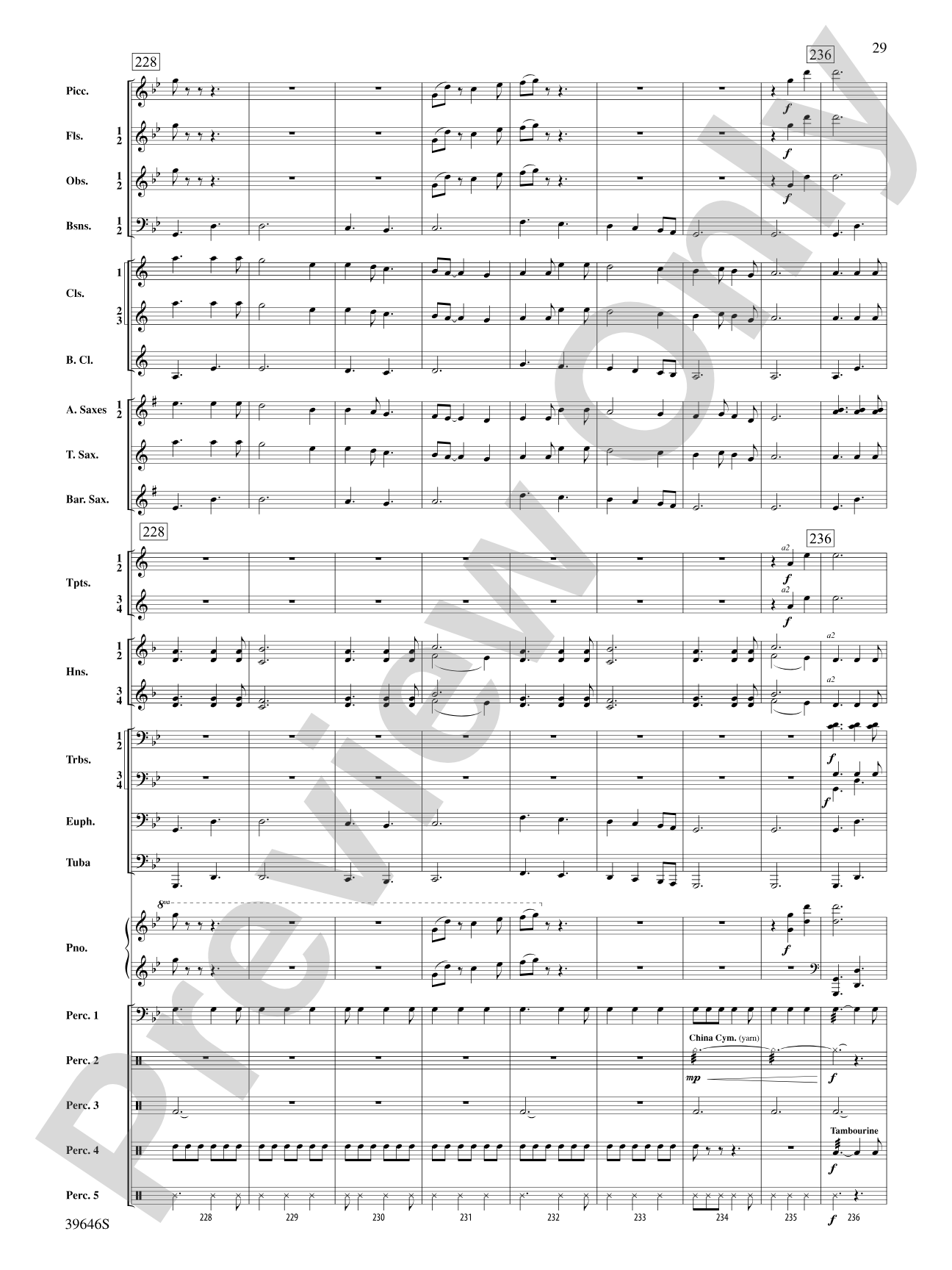 Scarborough Fair: Concert Band Conductor Score & Parts