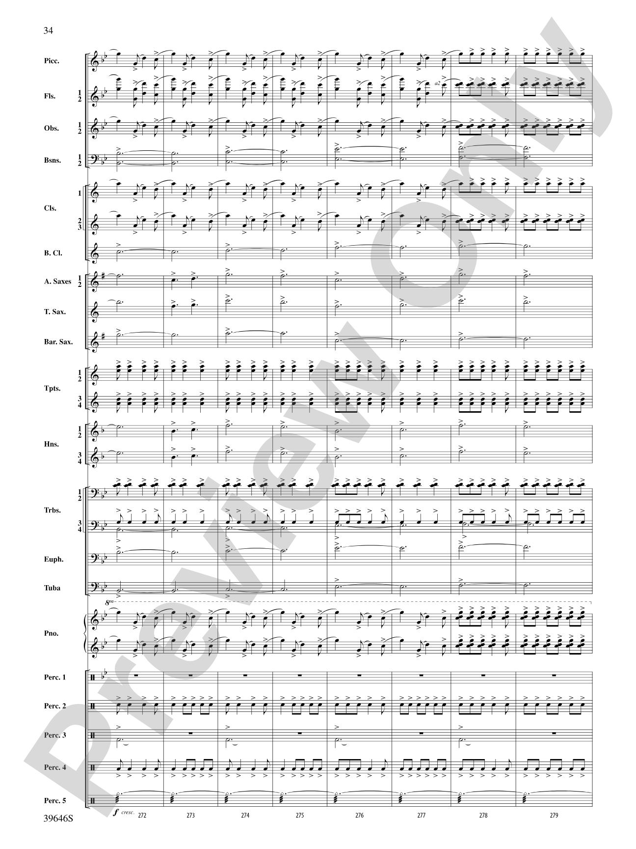 Scarborough Fair: Concert Band Conductor Score & Parts
