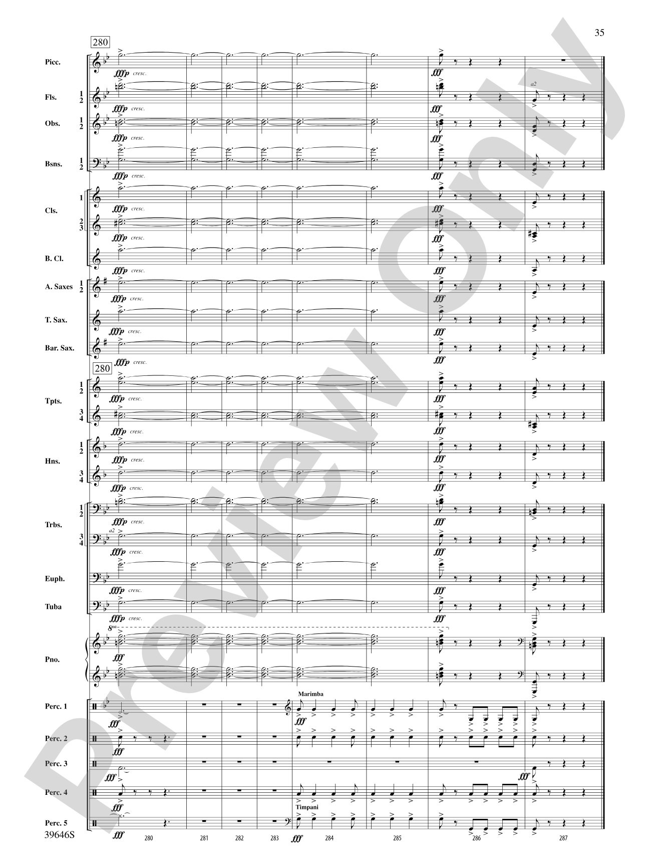 Scarborough Fair: Concert Band Conductor Score & Parts