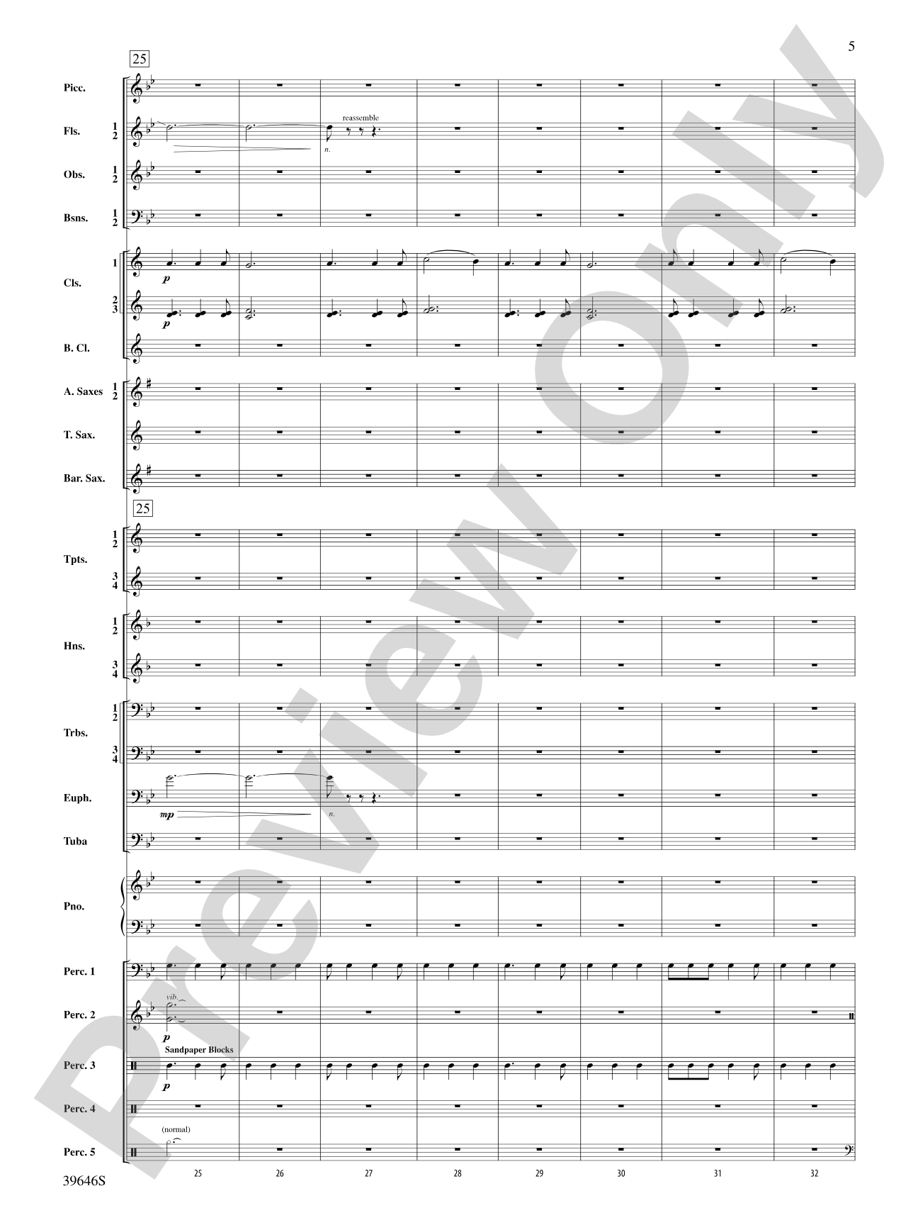 Scarborough Fair: Concert Band Conductor Score & Parts