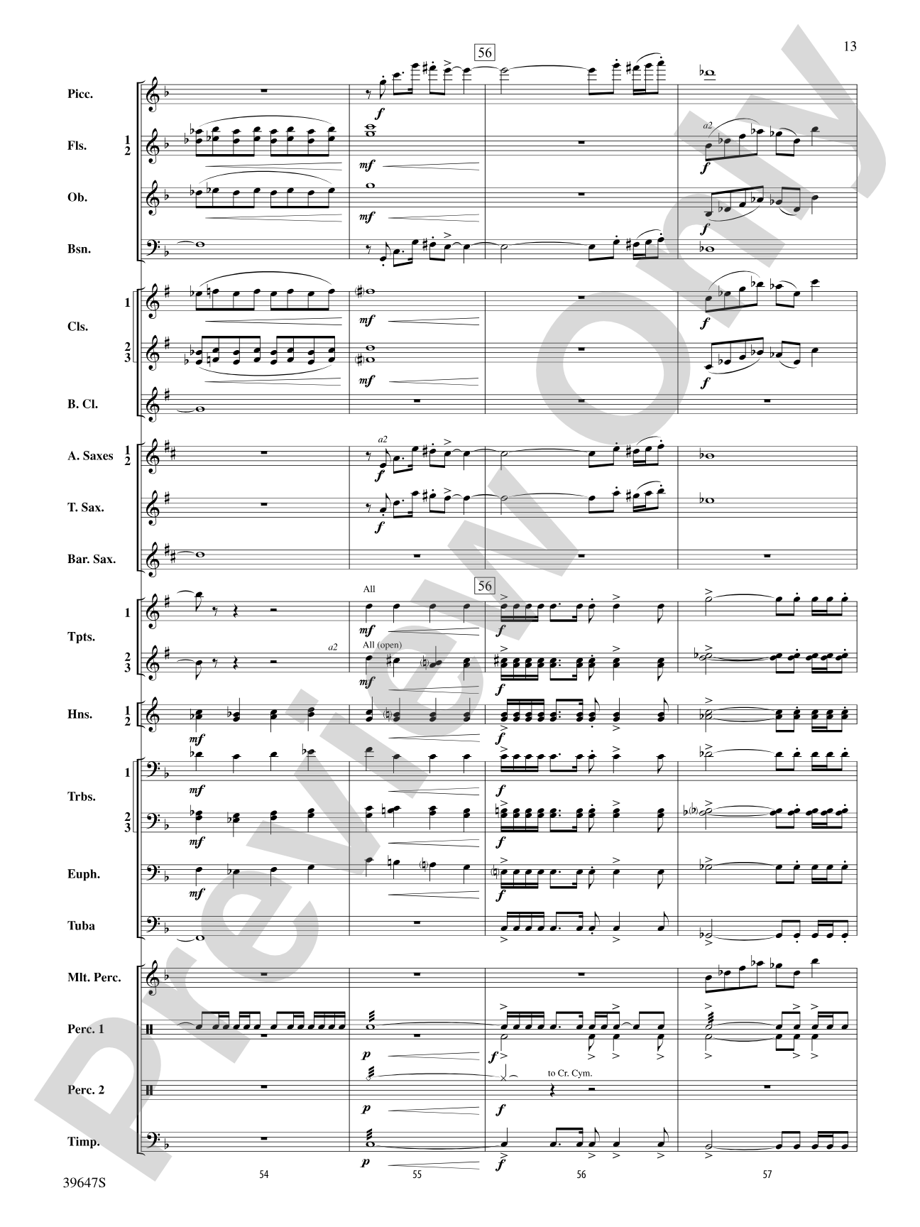 Oak Island Odyssey: Concert Band Conductor Score & Parts