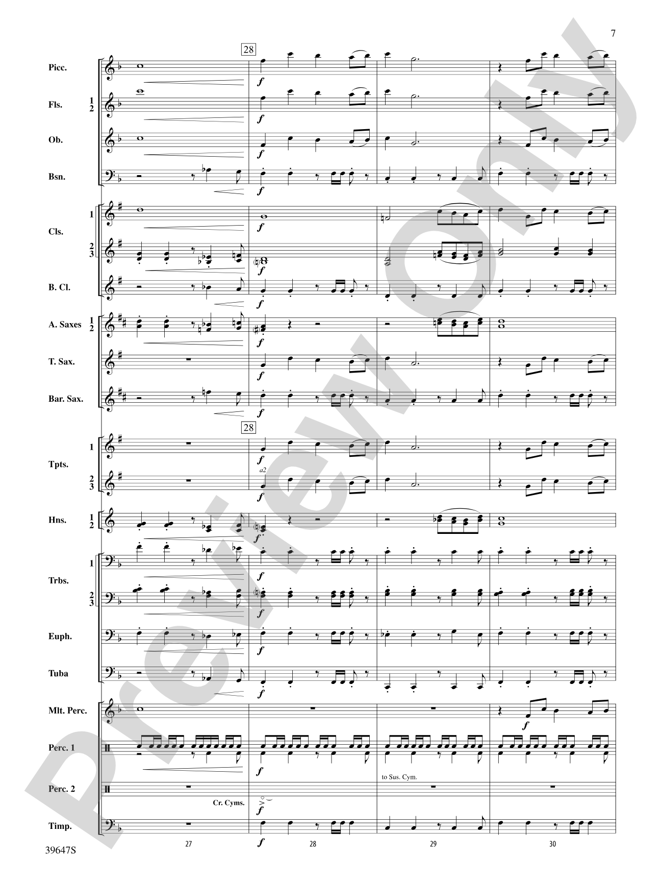Oak Island Odyssey: Concert Band Conductor Score & Parts