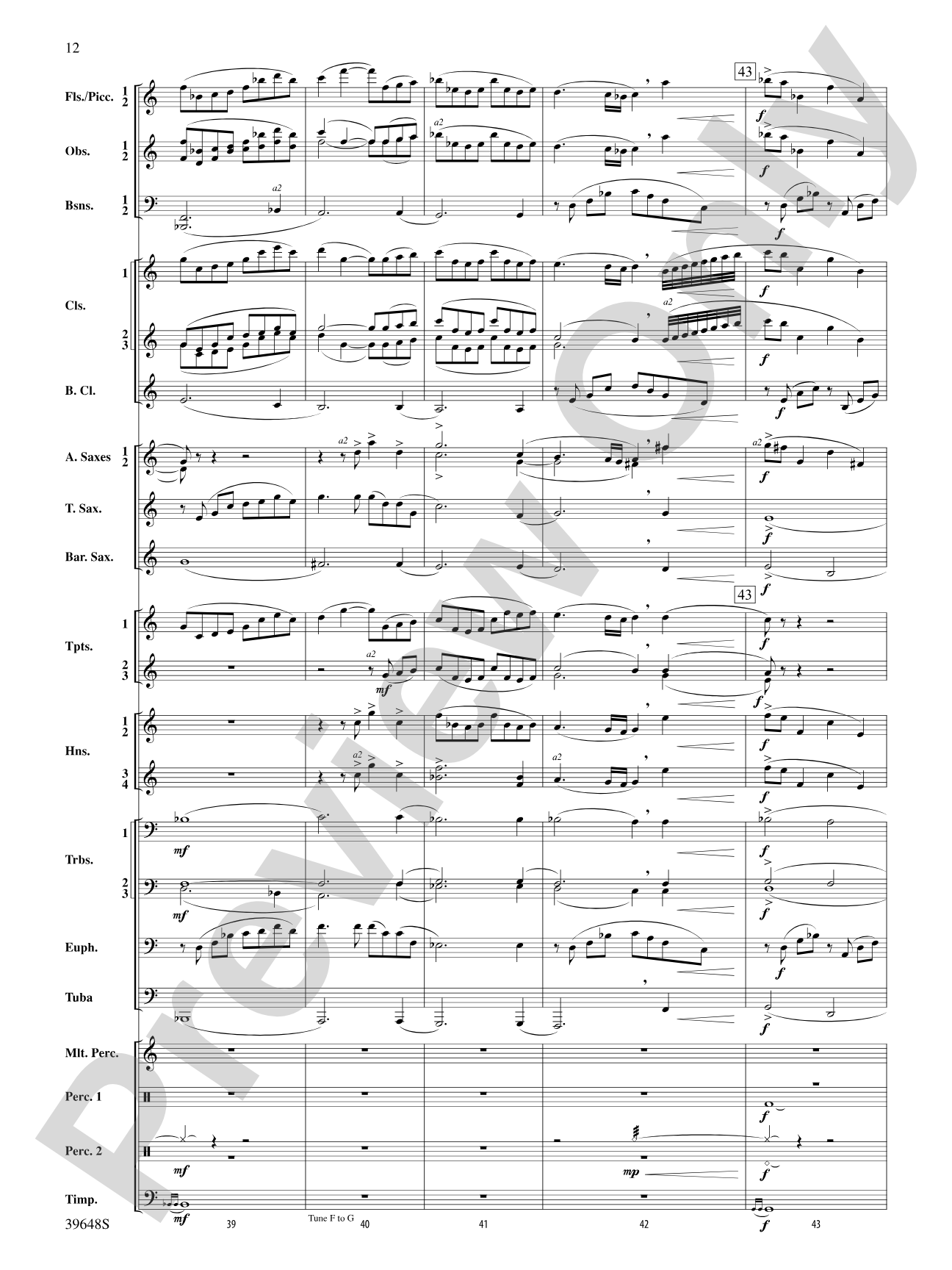 A Childhood Remembered: Concert Band Conductor Score & Parts
