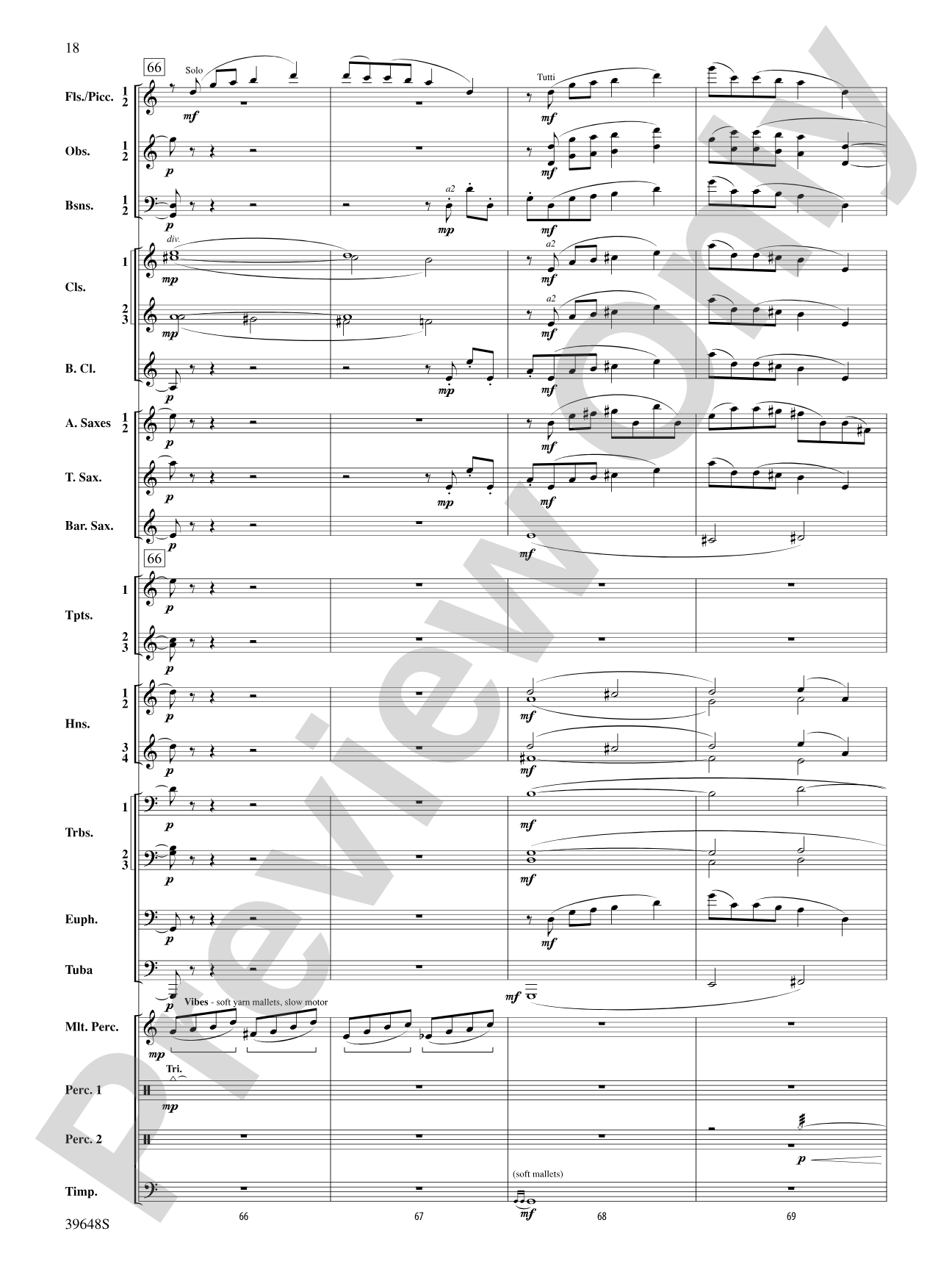A Childhood Remembered: Concert Band Conductor Score & Parts