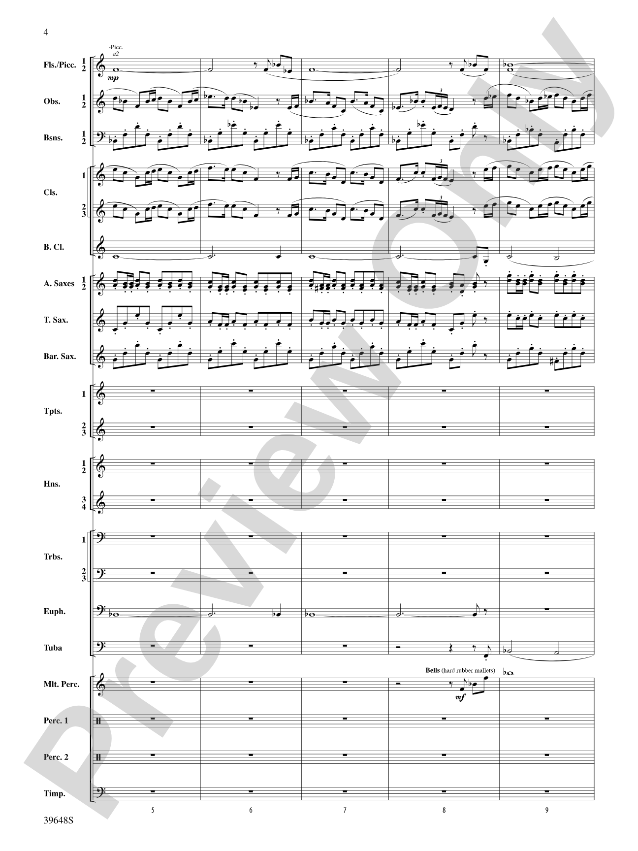 A Childhood Remembered: Concert Band Conductor Score & Parts