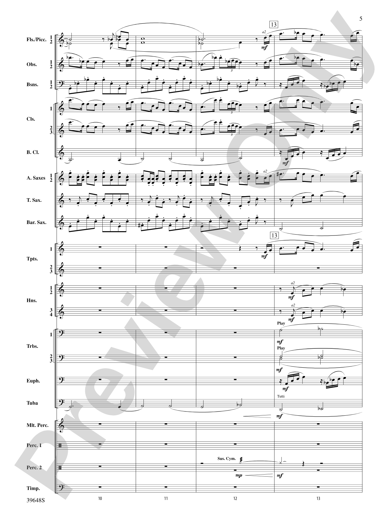 A Childhood Remembered: Concert Band Conductor Score & Parts