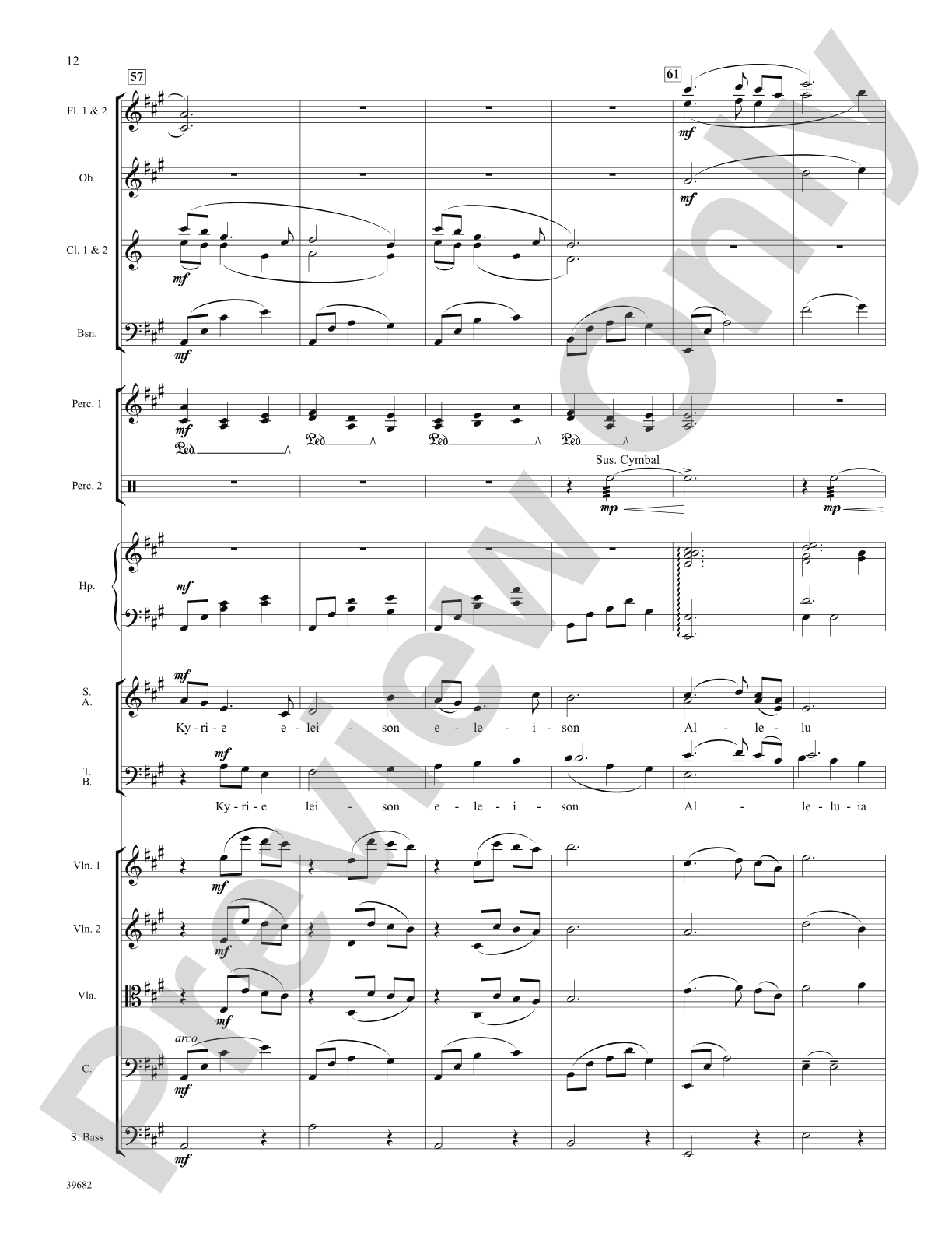 Missa Festiva: Choral SoundPax