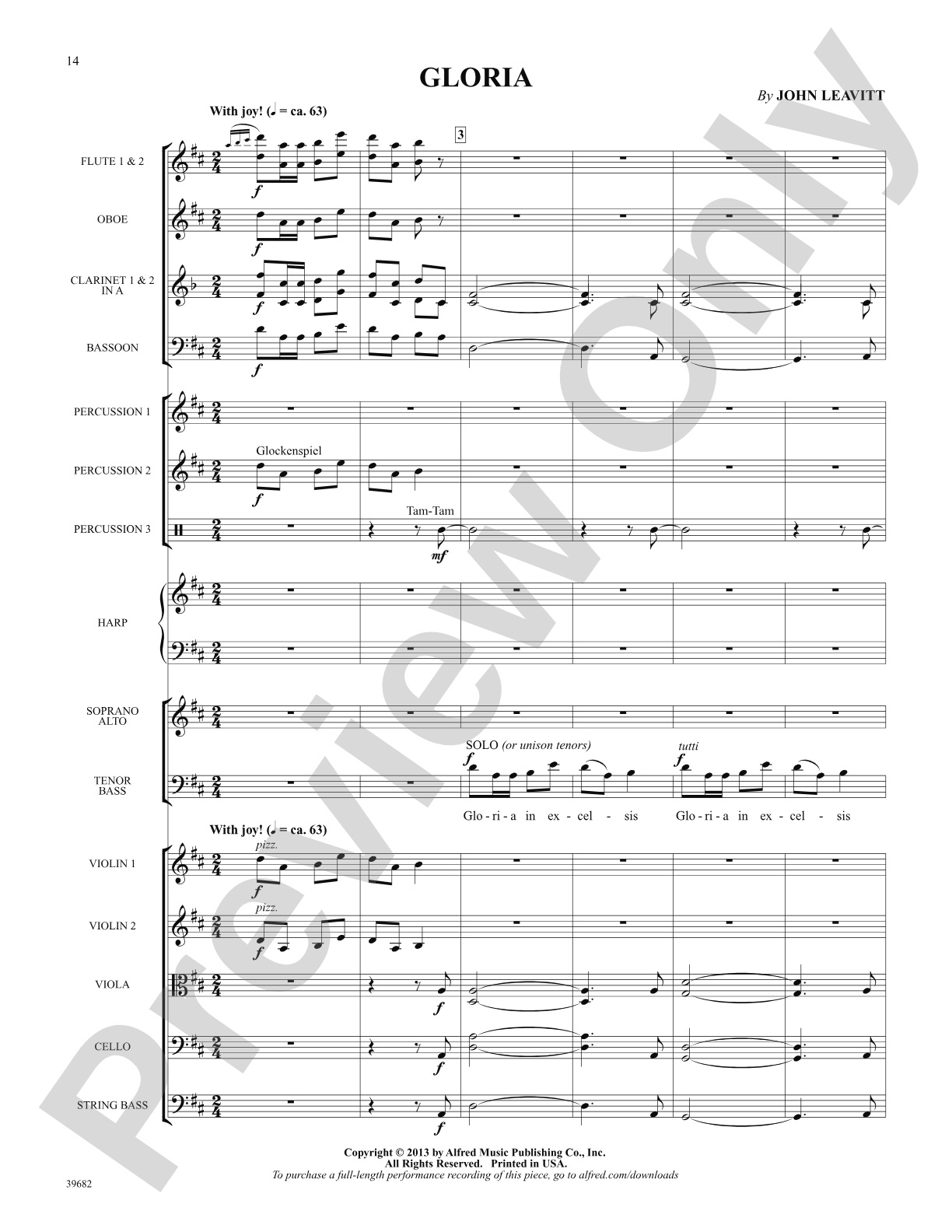 Missa Festiva: Choral SoundPax