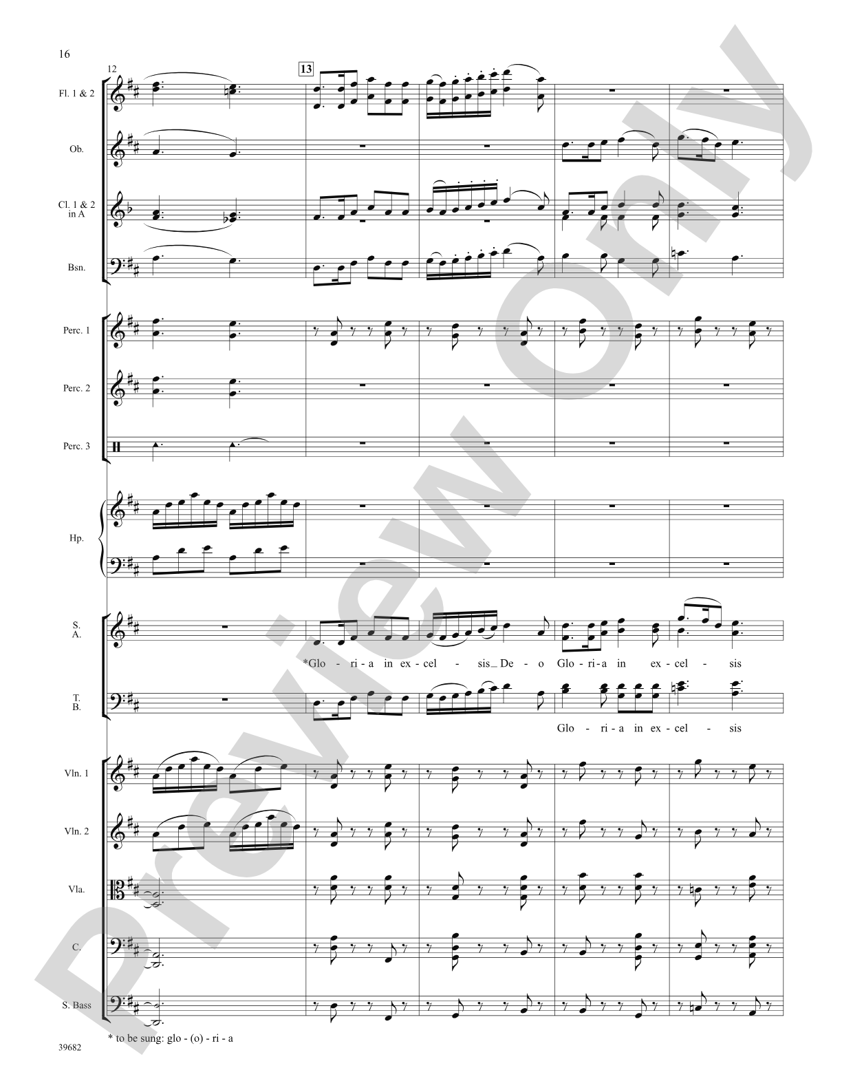 Missa Festiva: Choral SoundPax
