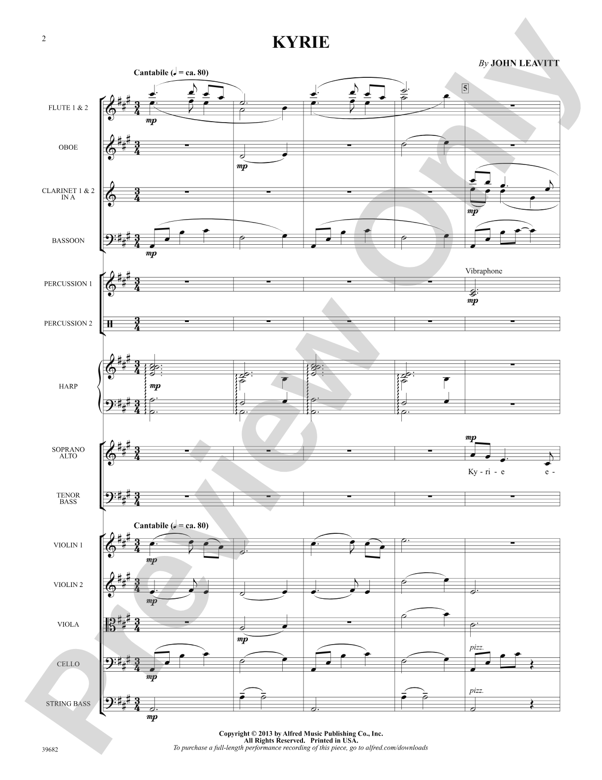 Missa Festiva: Choral SoundPax