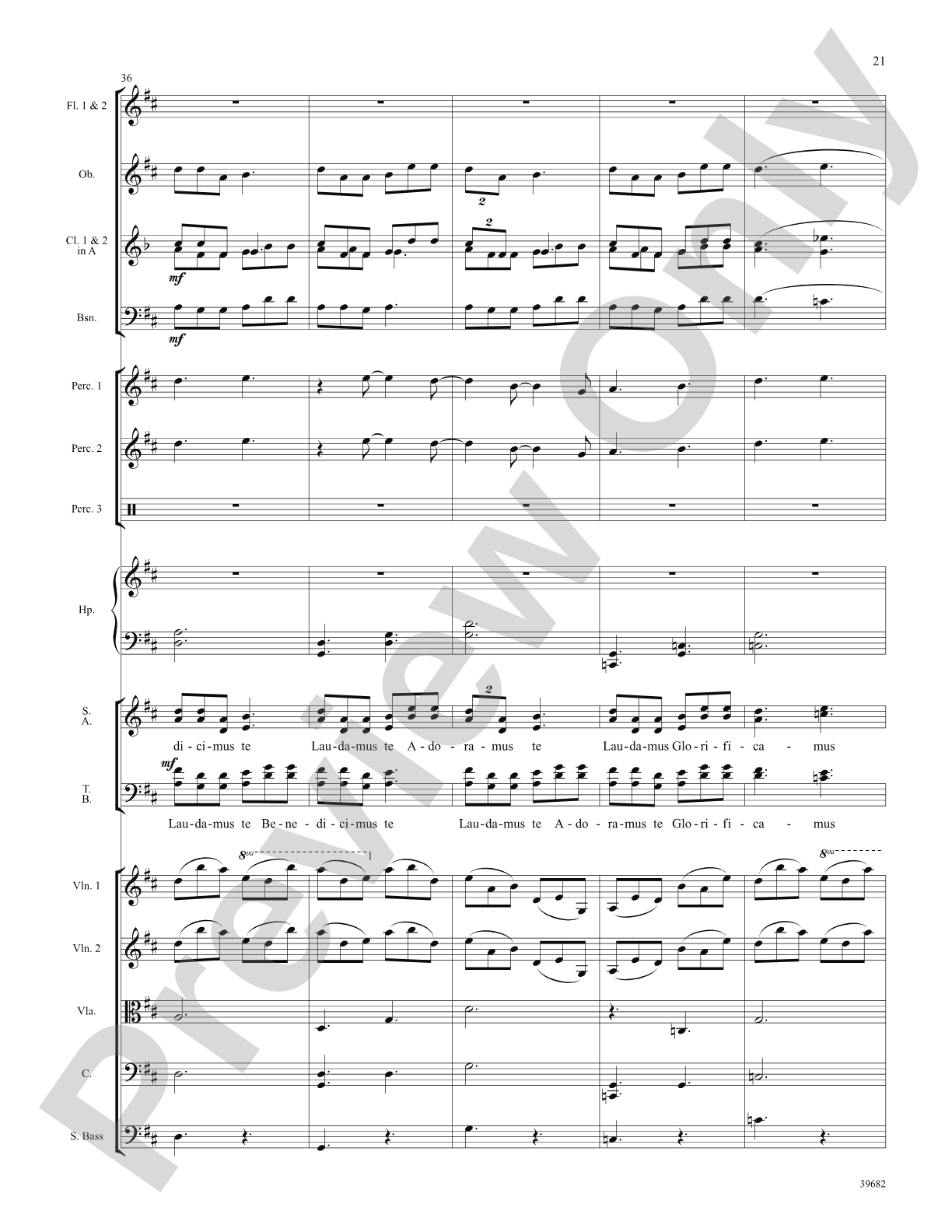 Missa Festiva: Choral SoundPax