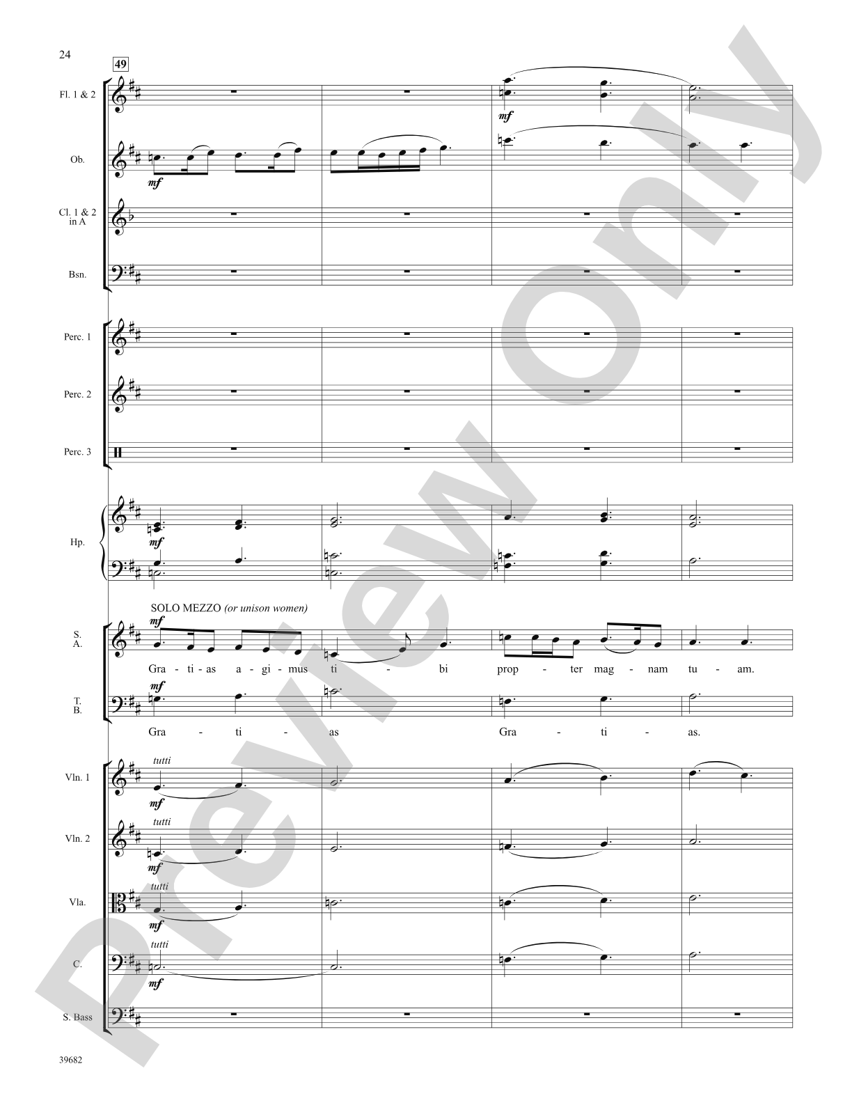 Missa Festiva: Choral SoundPax