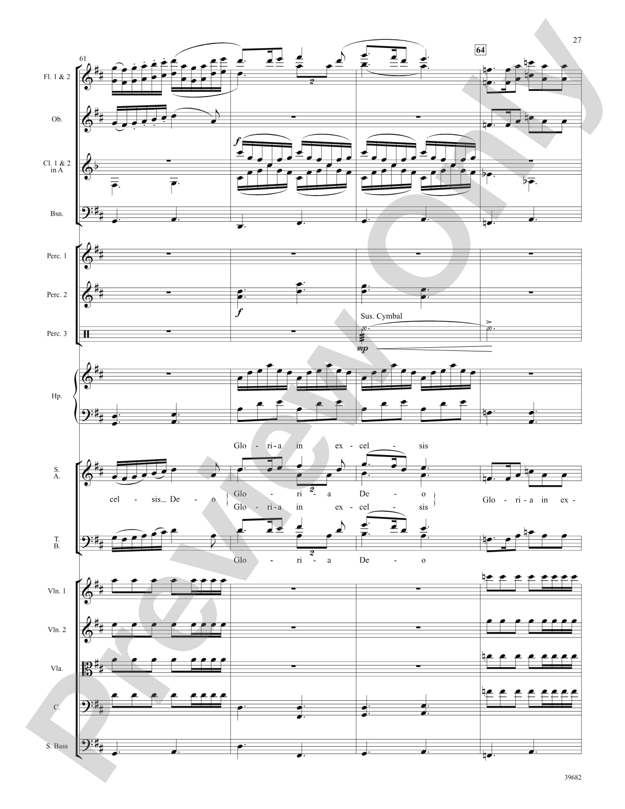 Missa Festiva: Choral SoundPax