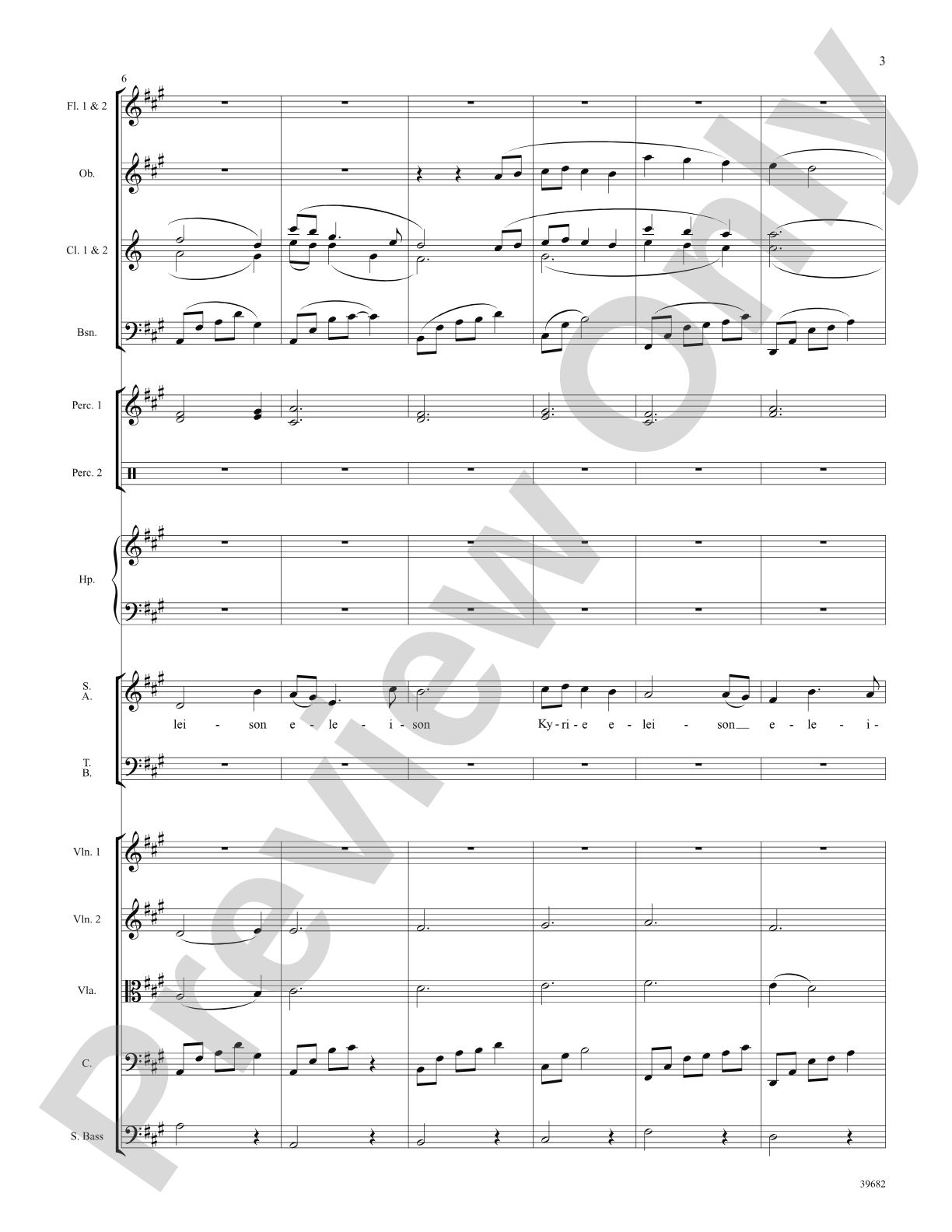 Missa Festiva: Choral SoundPax