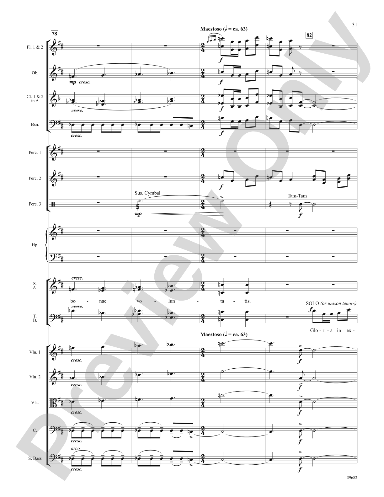 Missa Festiva: Choral SoundPax