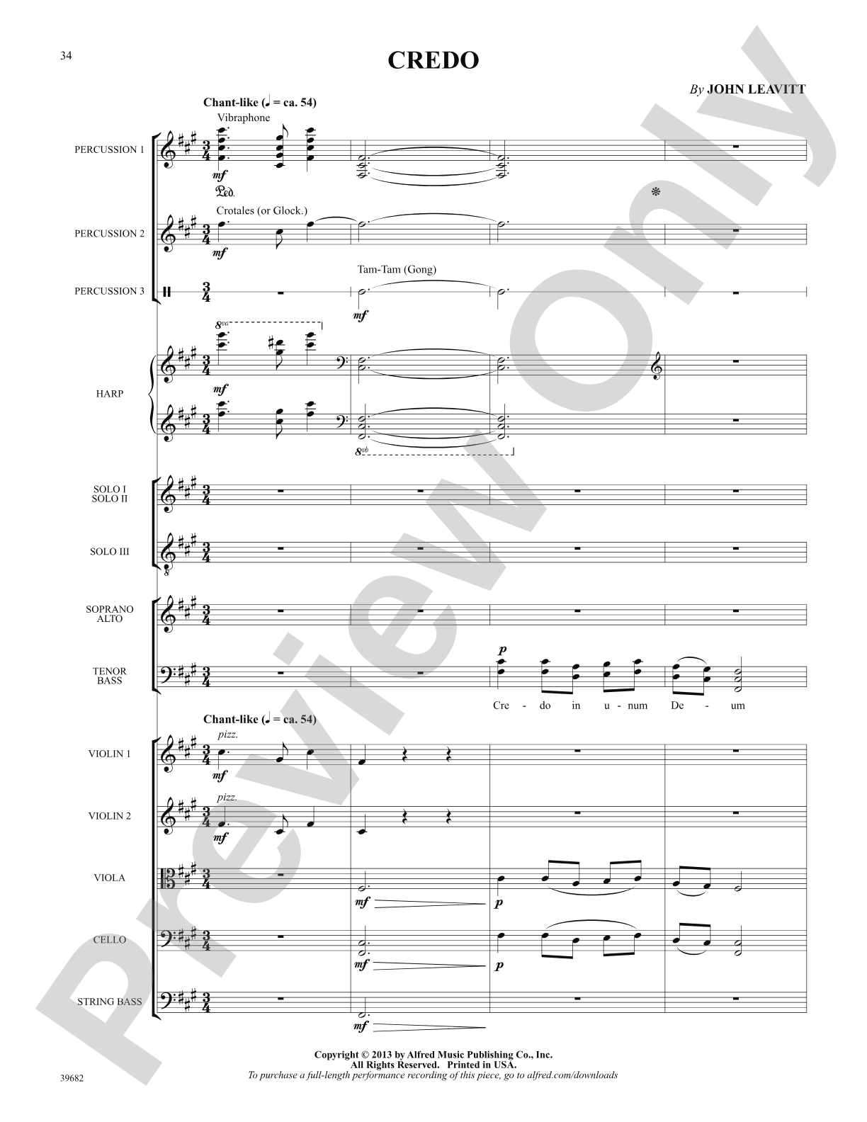 Missa Festiva: Choral SoundPax