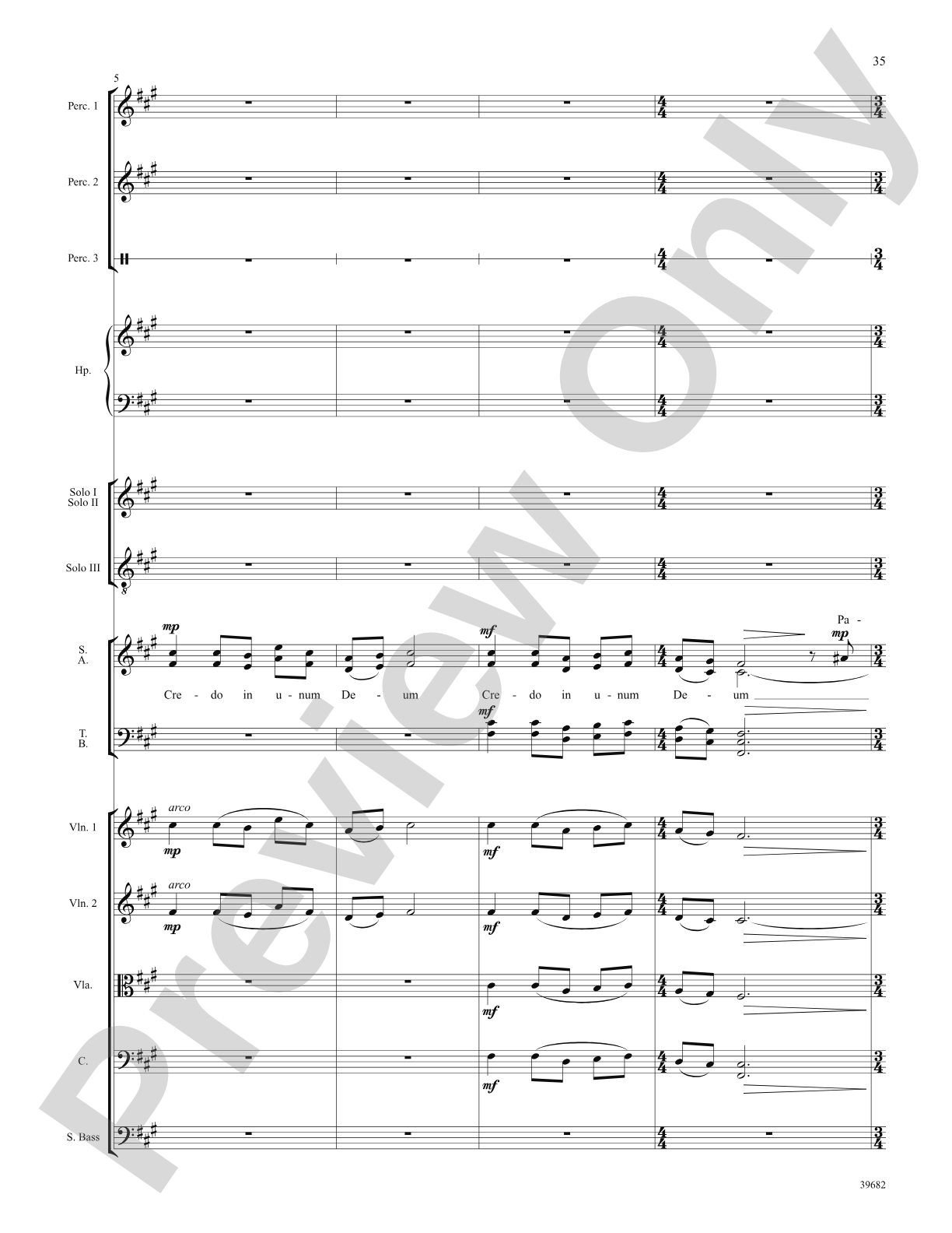 Missa Festiva: Choral SoundPax