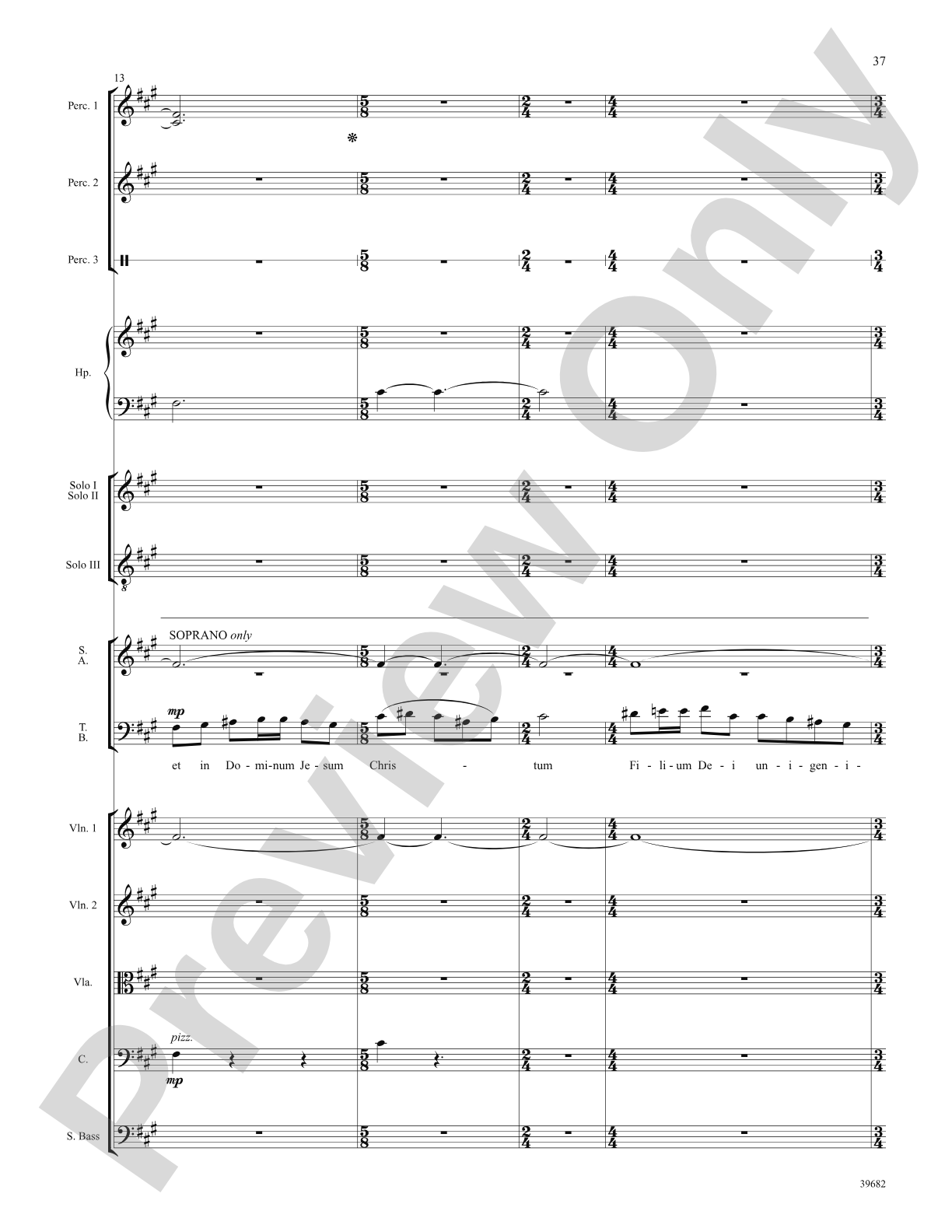 Missa Festiva: Choral SoundPax