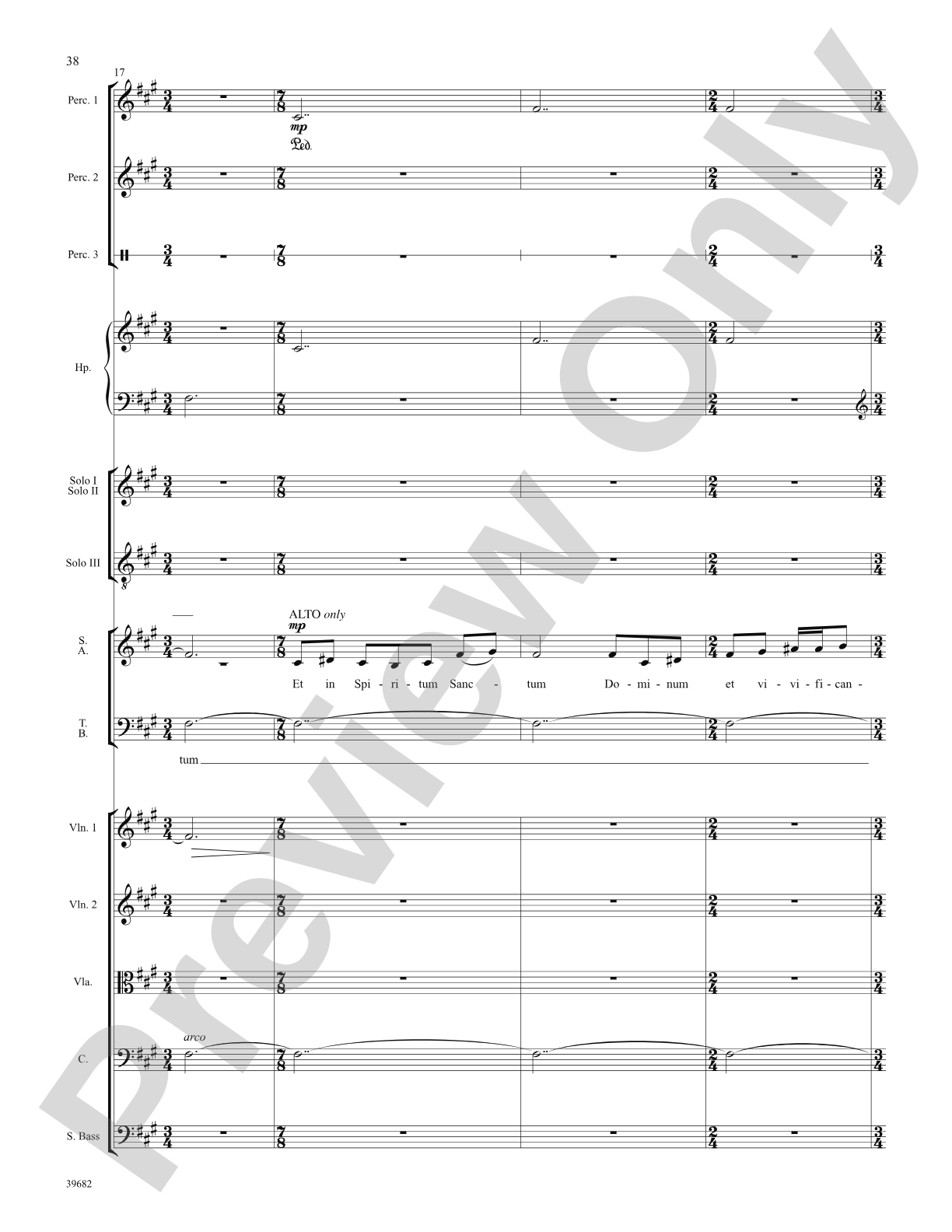 Missa Festiva: Choral SoundPax