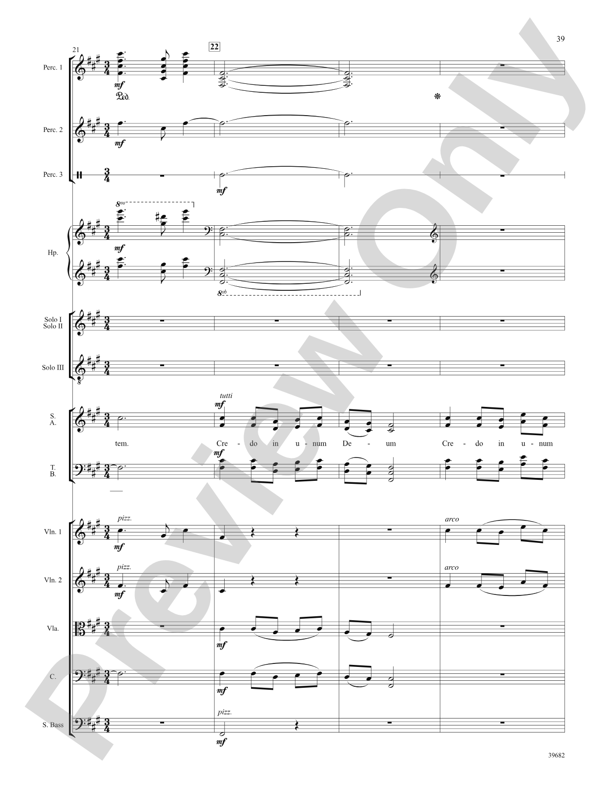 Missa Festiva: Choral SoundPax