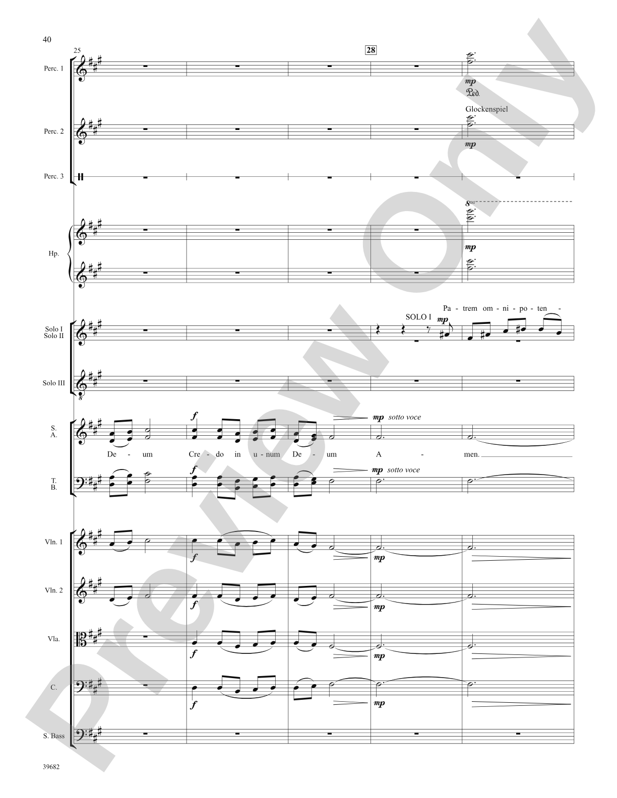 Missa Festiva: Choral SoundPax