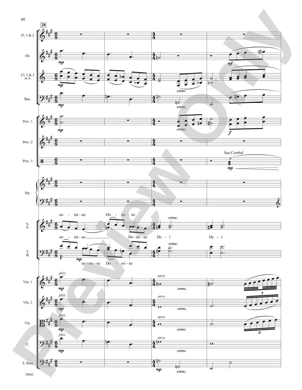 Missa Festiva: Choral SoundPax