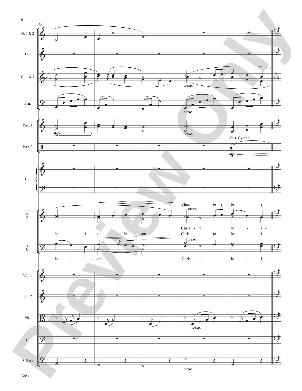 Missa Festiva: Choral SoundPax