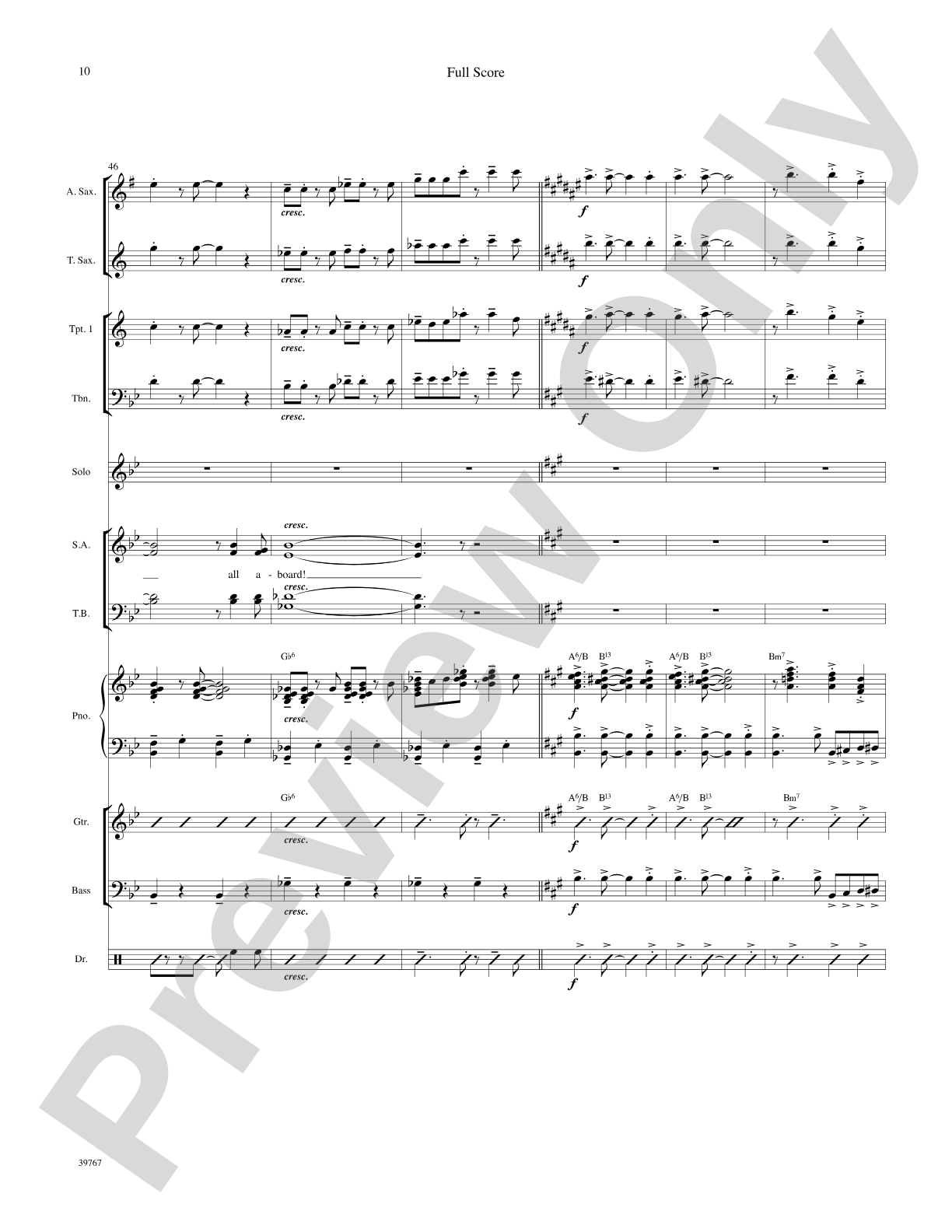 On the Atchison, Topeka and the Santa Fe: Choral SoundPax