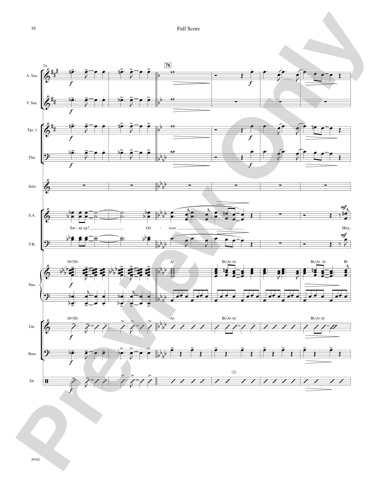 On the Atchison, Topeka and the Santa Fe: Choral SoundPax