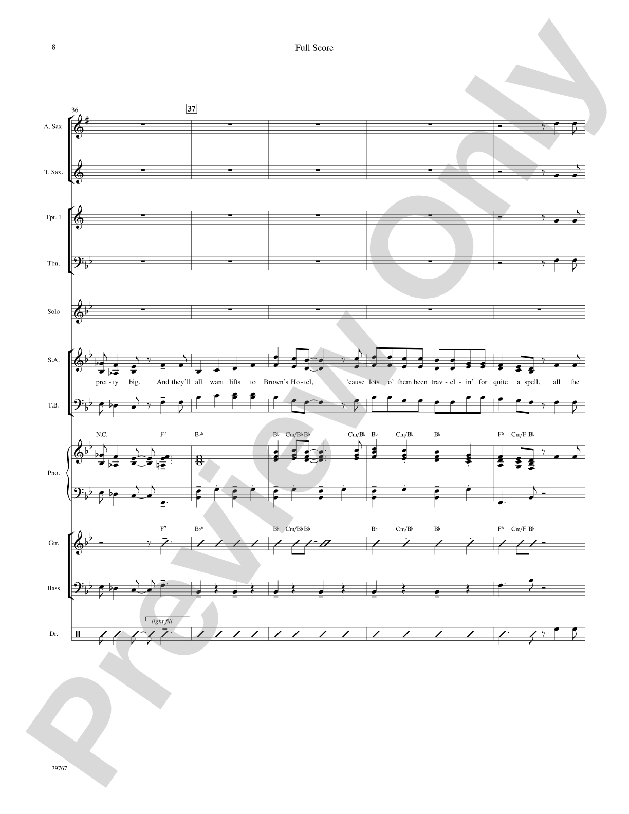 On the Atchison, Topeka and the Santa Fe: Choral SoundPax