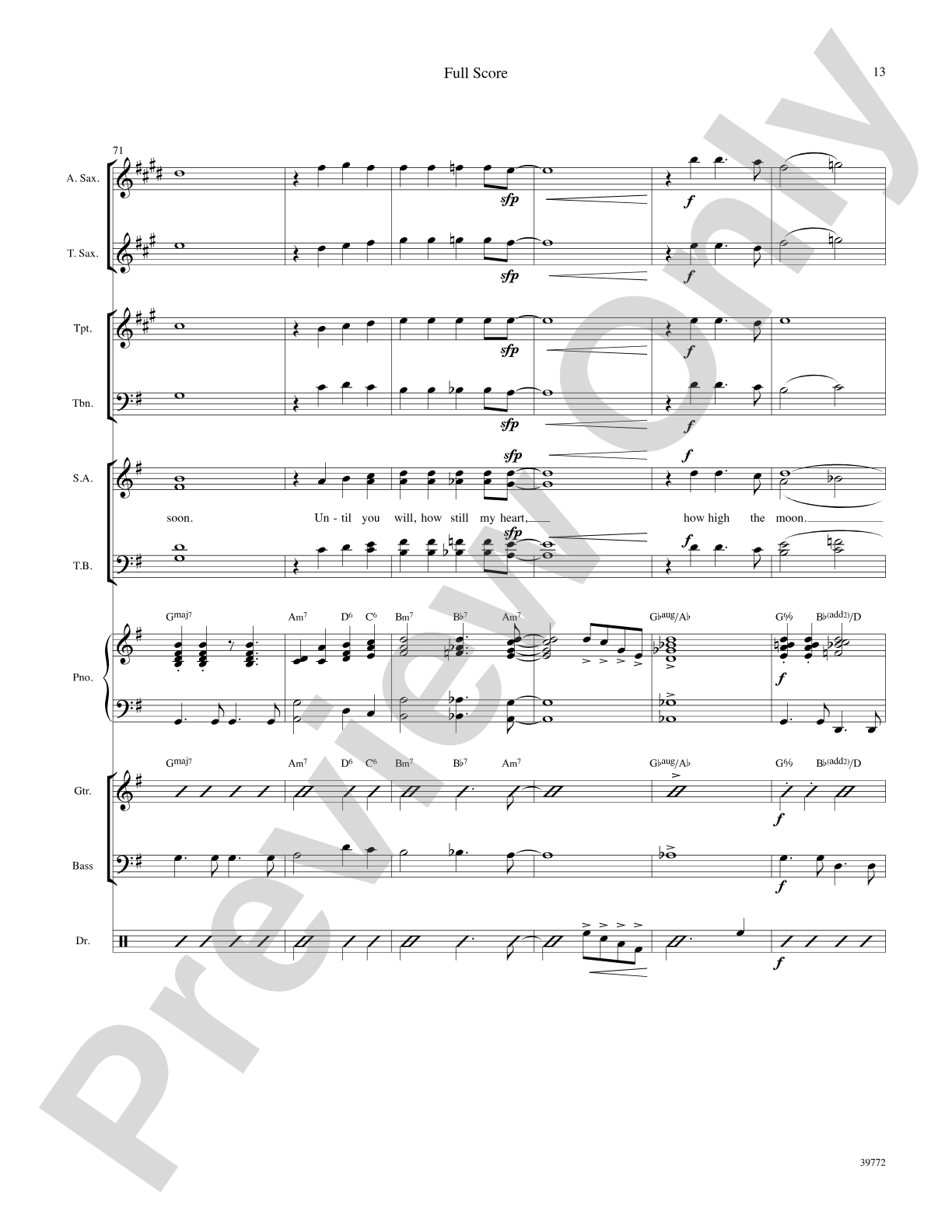 How High the Moon: Choral SoundPax