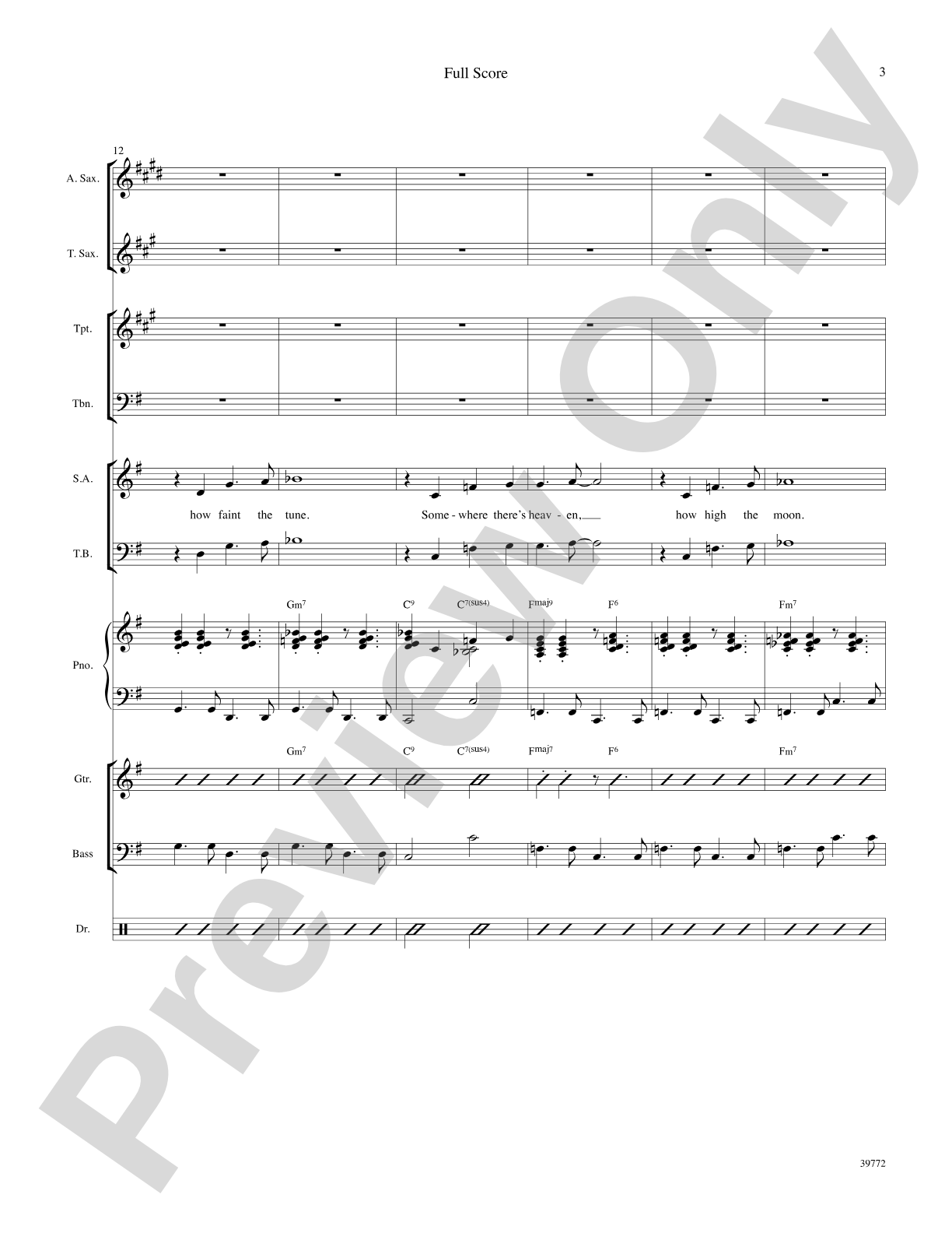 How High the Moon: Choral SoundPax