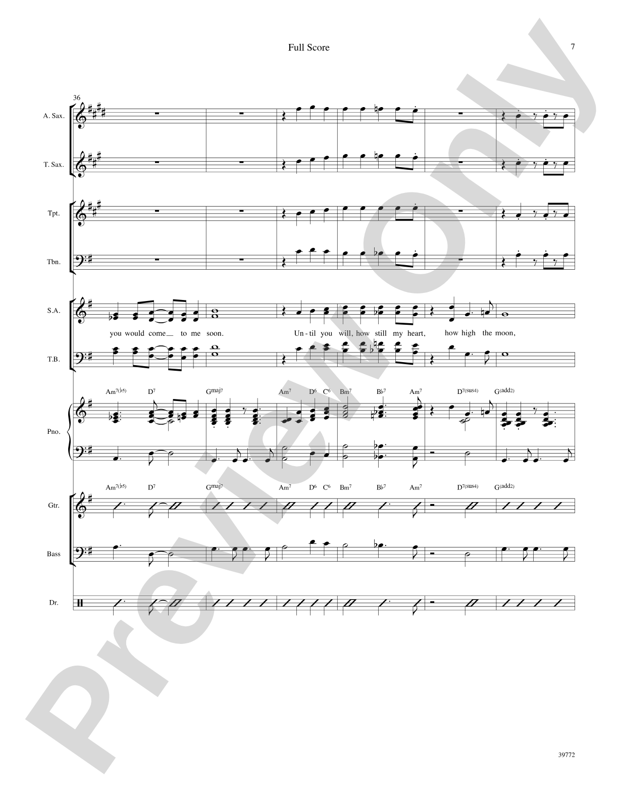 How High the Moon: Choral SoundPax
