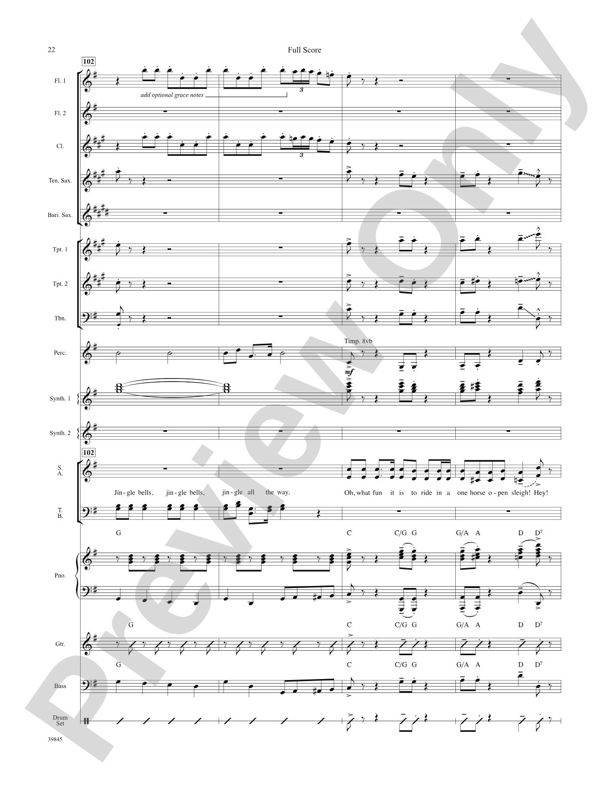 Jolly Jingle Christmas Medley: Choral SoundPax