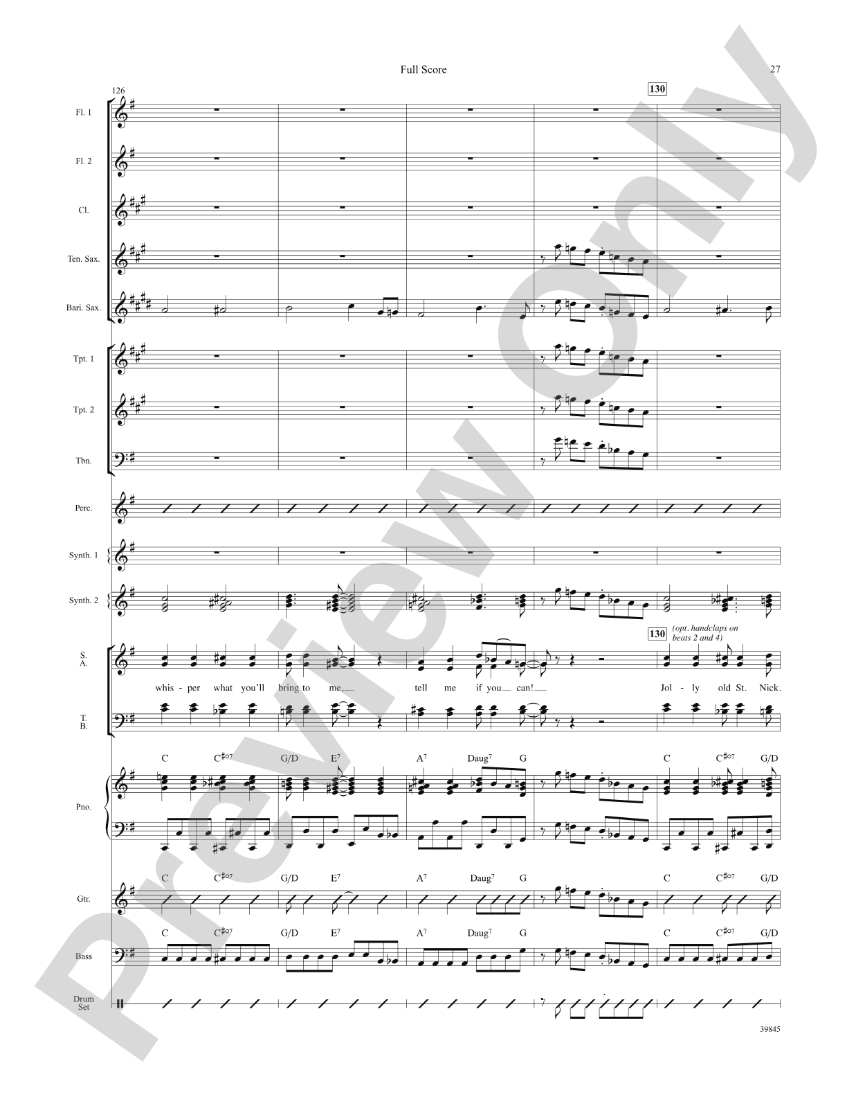 Jolly Jingle Christmas Medley: Choral SoundPax