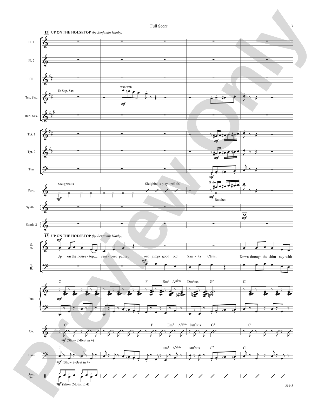 Jolly Jingle Christmas Medley: Choral SoundPax