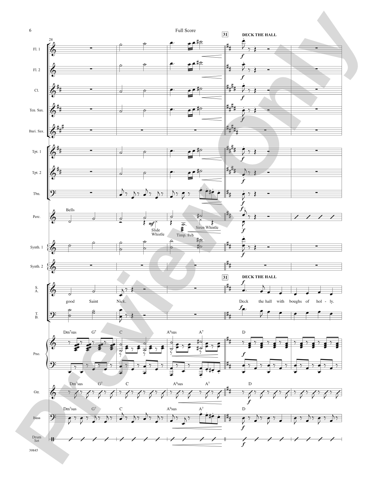 Jolly Jingle Christmas Medley: Choral SoundPax