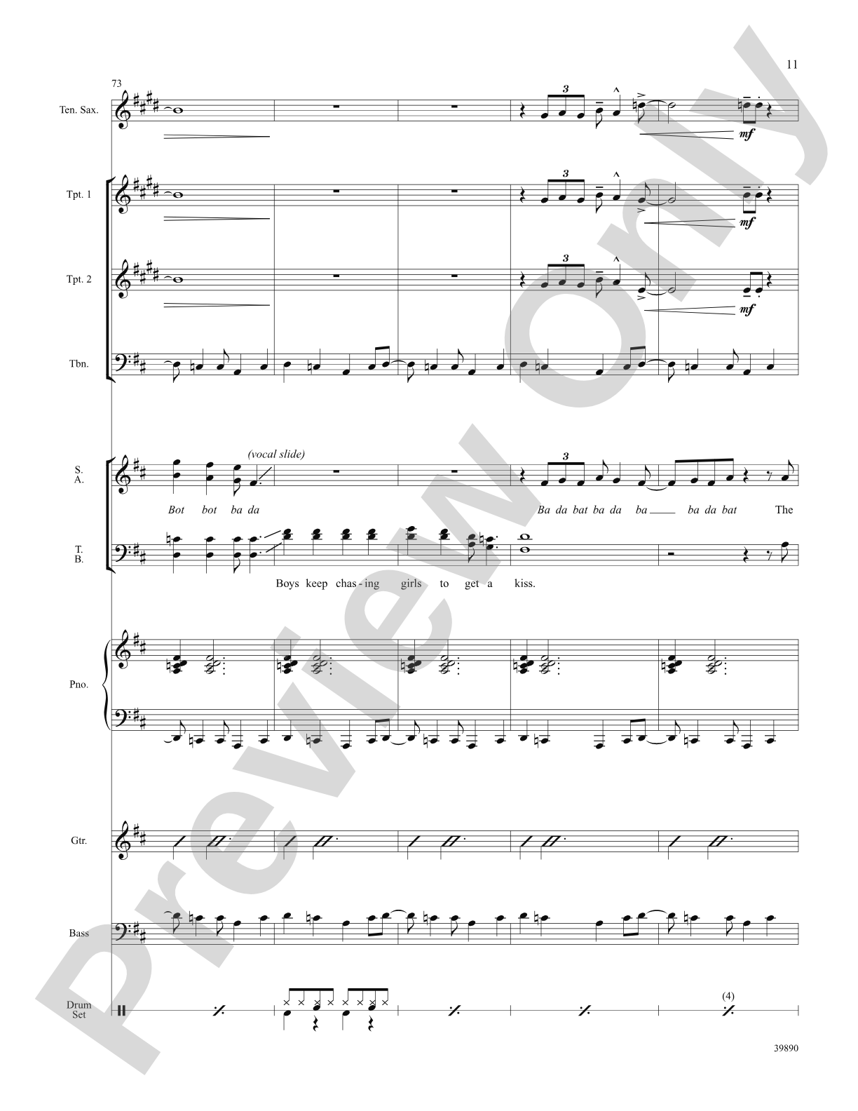 The Beat Goes On: Score: Choral SoundPax