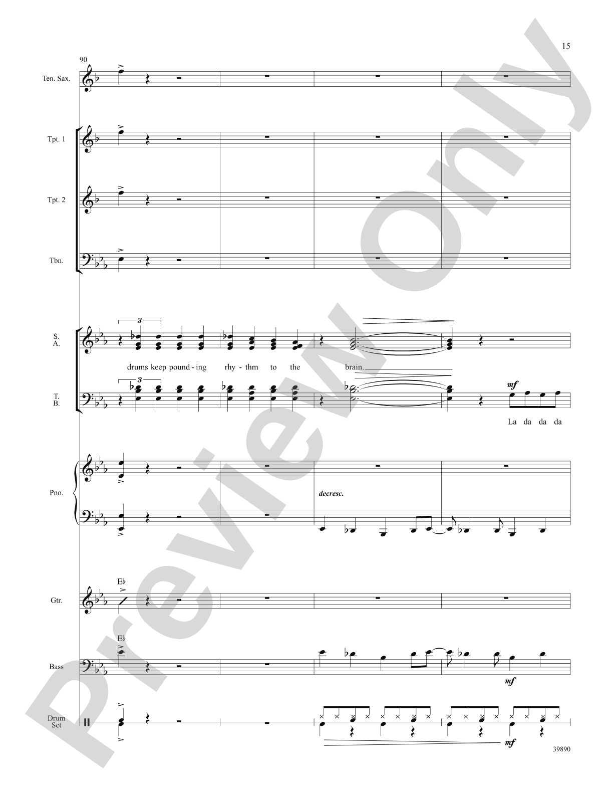 The Beat Goes On: Score: Choral SoundPax