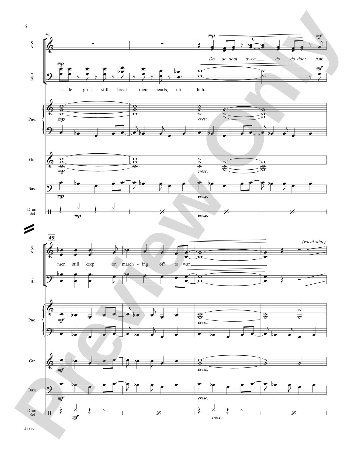 The Beat Goes On: Score: Choral SoundPax