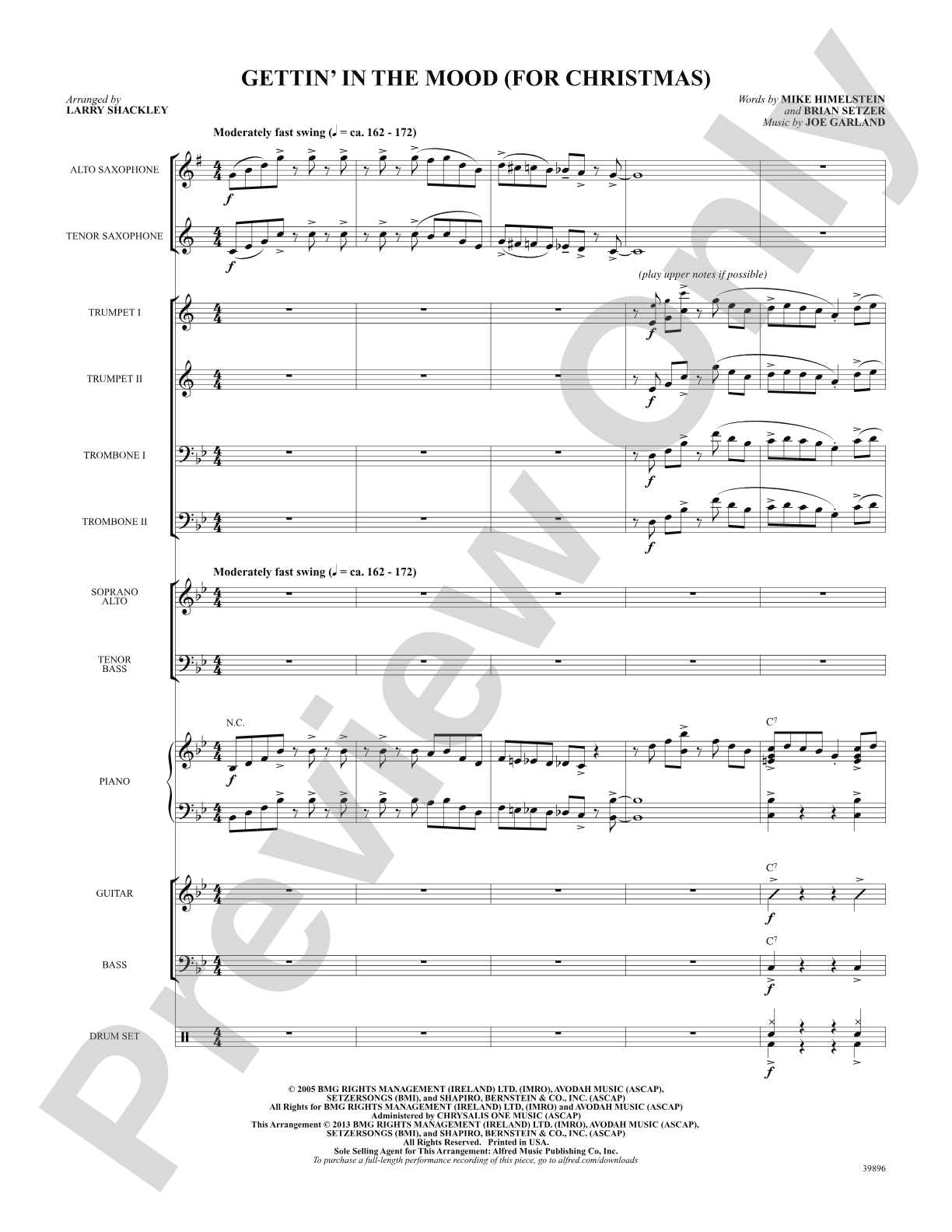 Gettin' in the Mood (for Christmas): Choral SoundPax