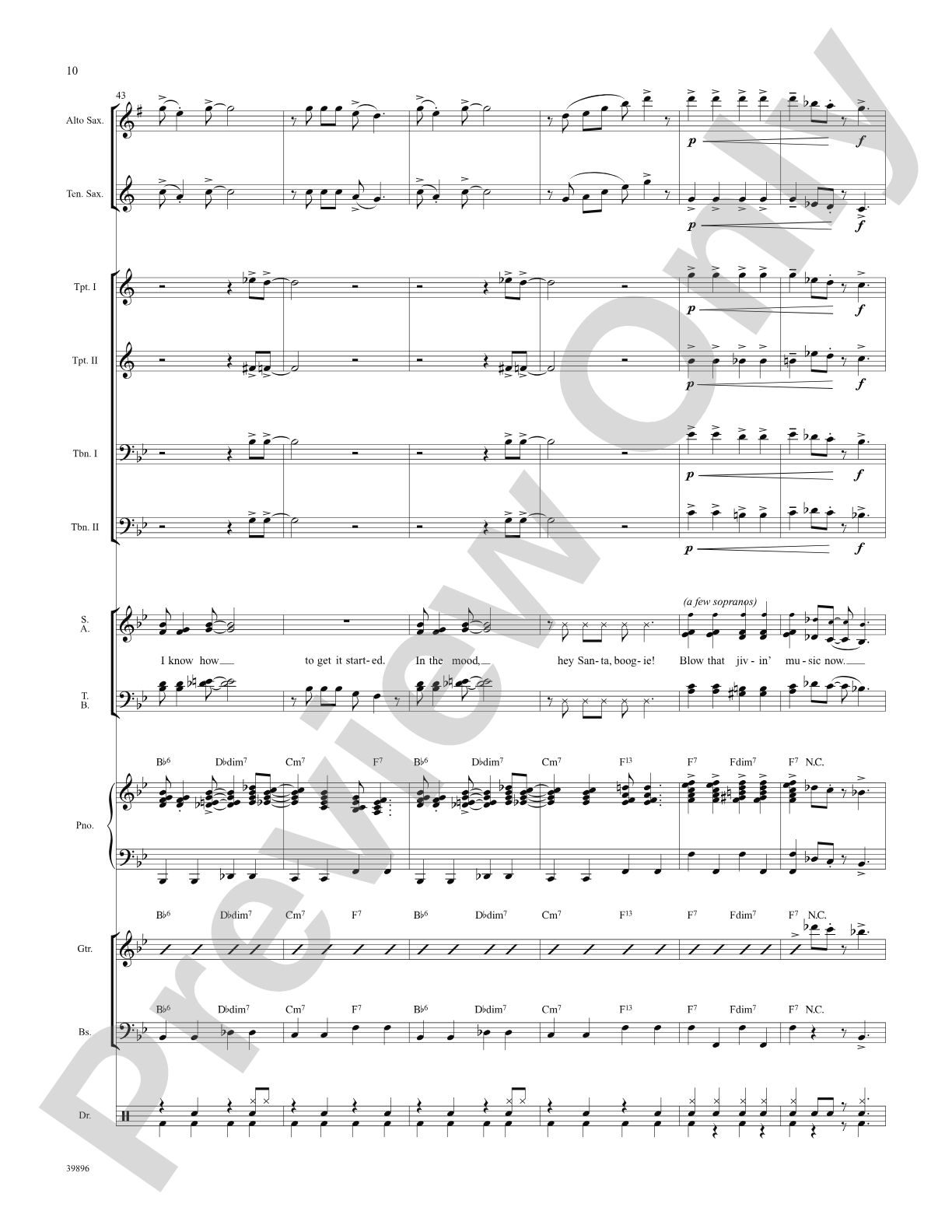 Gettin' in the Mood (for Christmas): Choral SoundPax