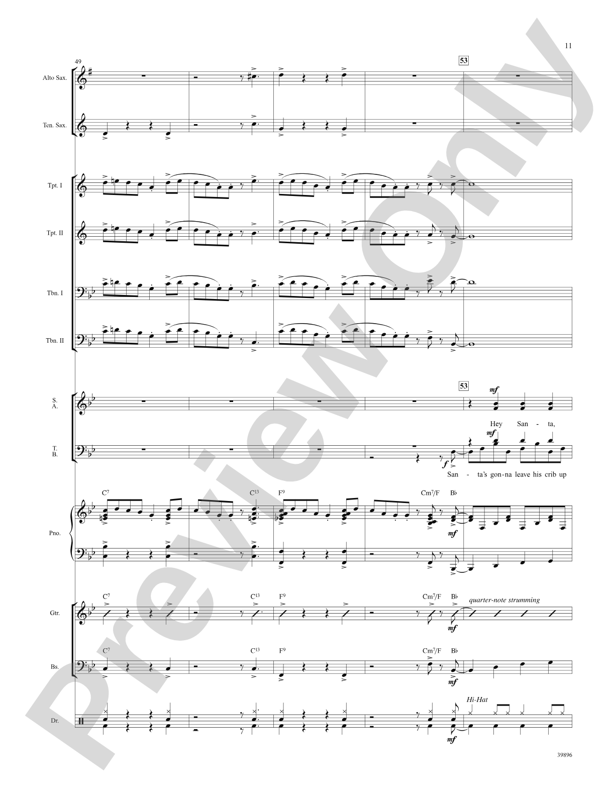 Gettin' in the Mood (for Christmas): Choral SoundPax