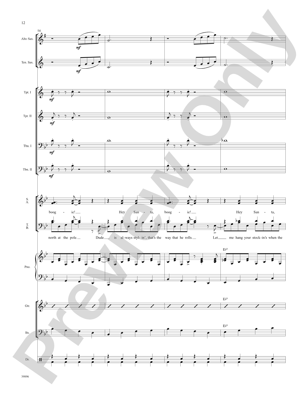 Gettin' in the Mood (for Christmas): Choral SoundPax