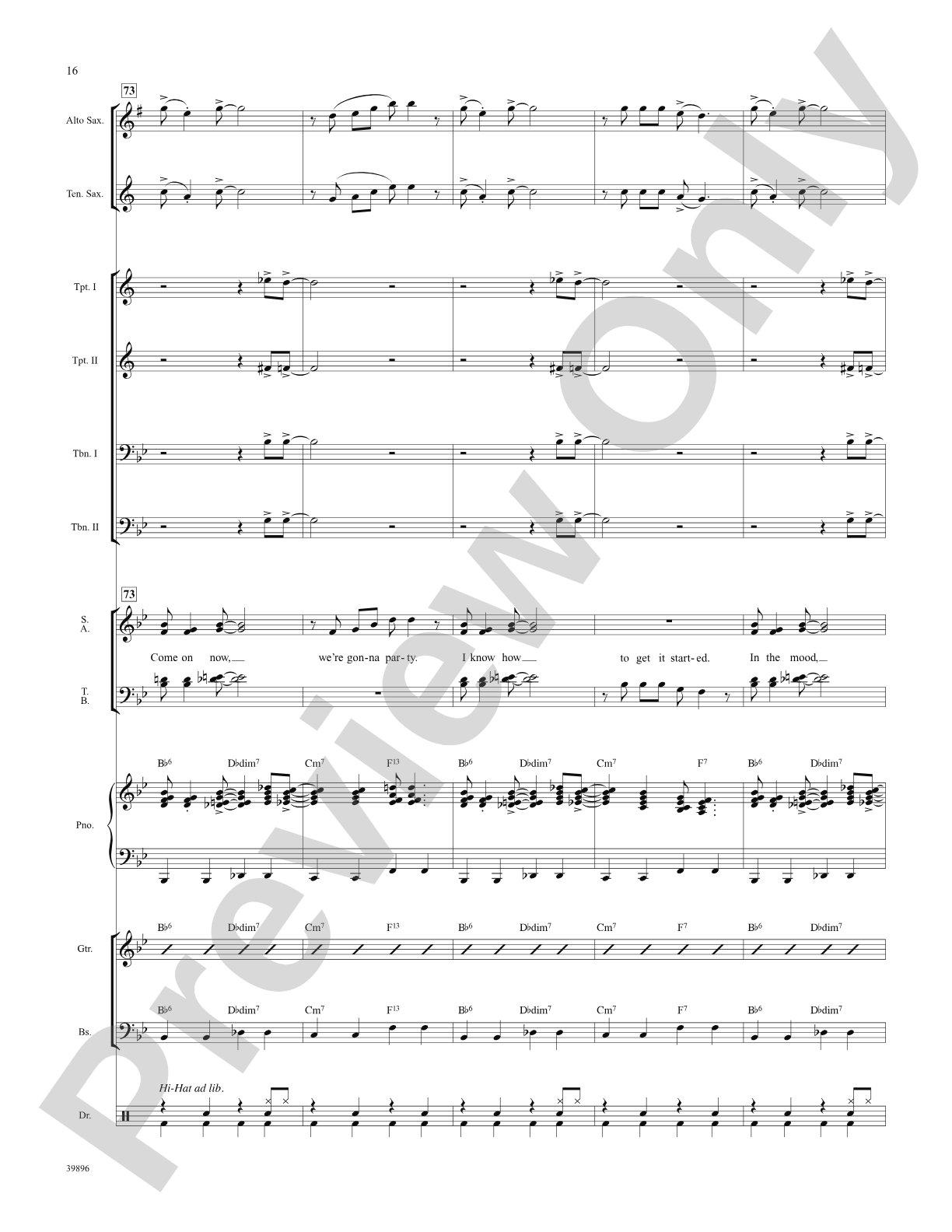 Gettin' in the Mood (for Christmas): Choral SoundPax