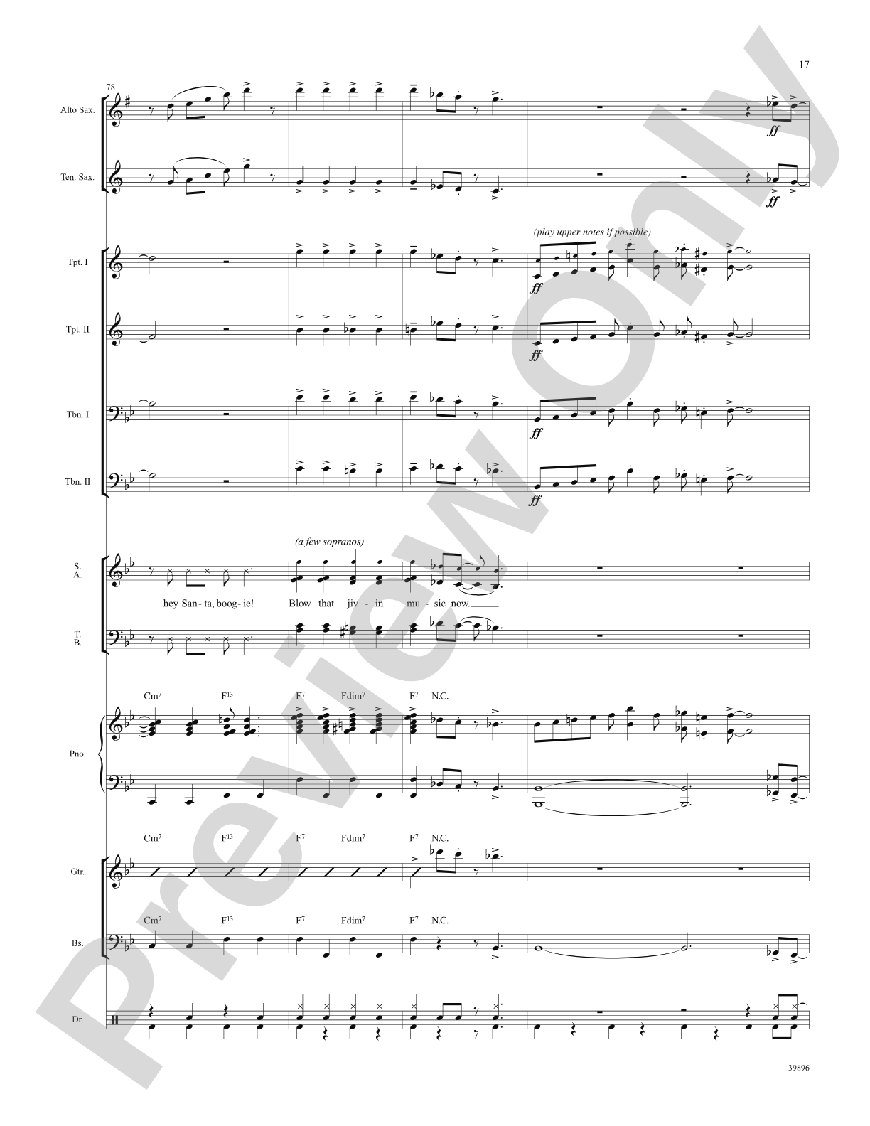 Gettin' in the Mood (for Christmas): Choral SoundPax