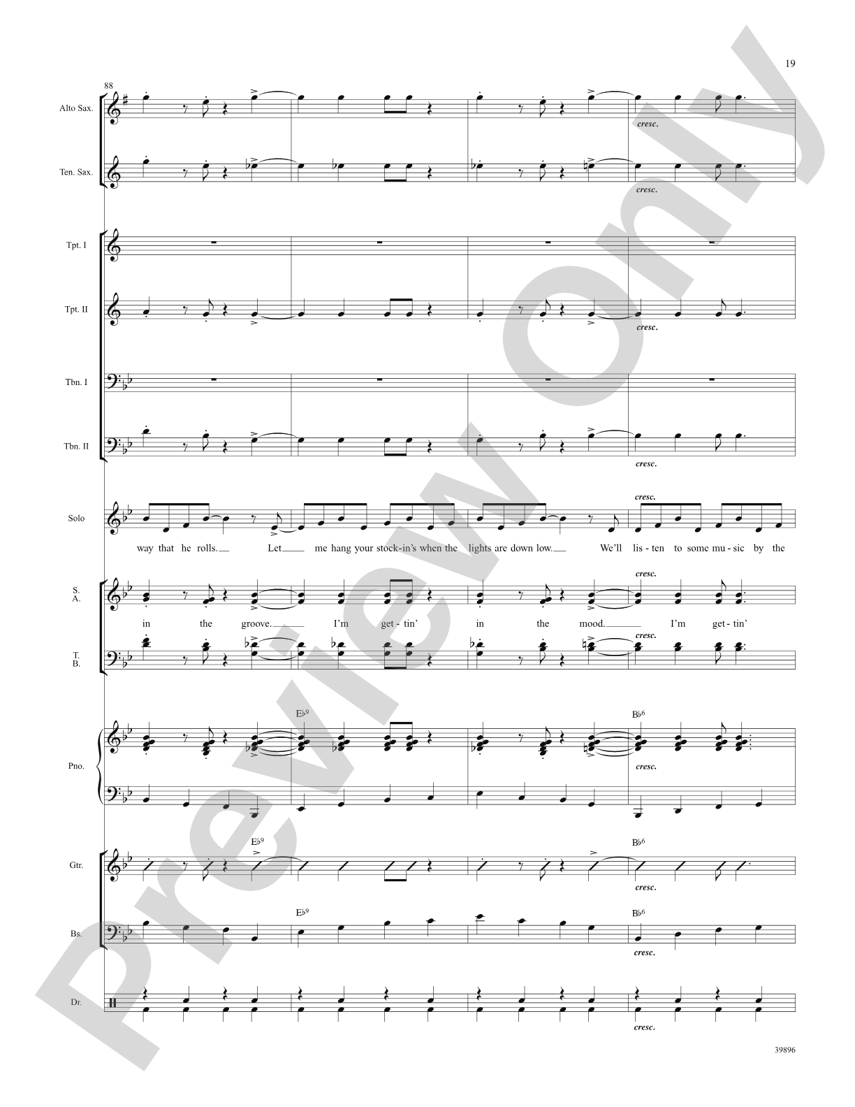 Gettin' in the Mood (for Christmas): Choral SoundPax